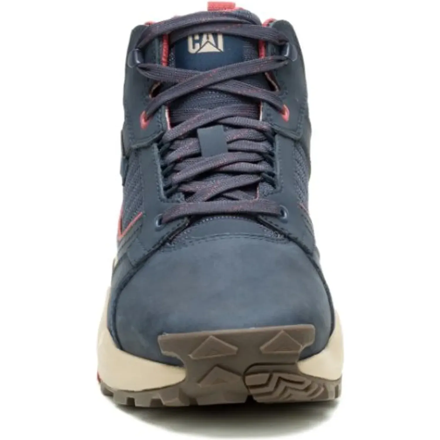 CAT Botin Cat Urbano Hombre Grapple Leather Mid color azul | Platanitos