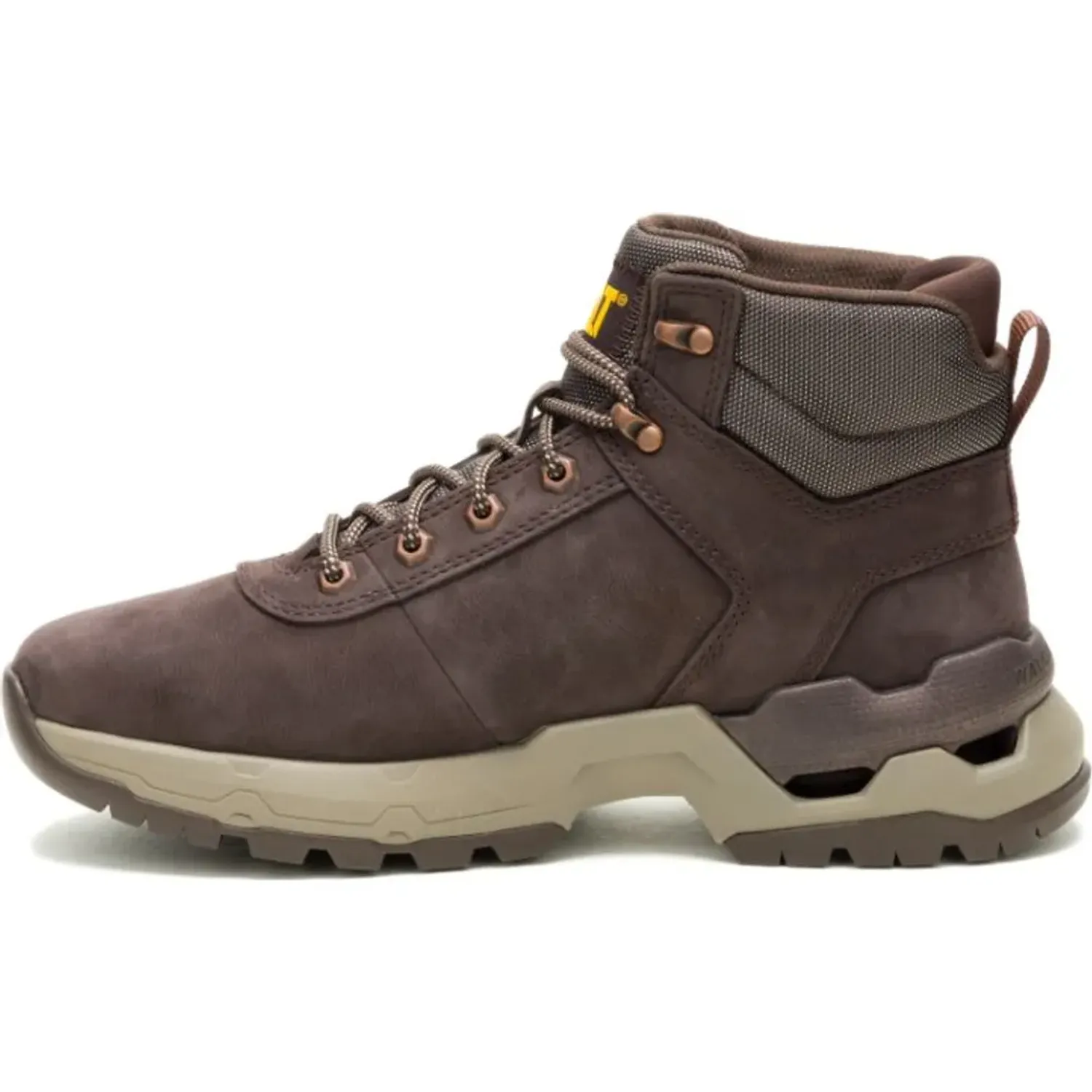 CAT Zapato Cat Botin Casual Hombre Surge Hiker color café | Platanitos