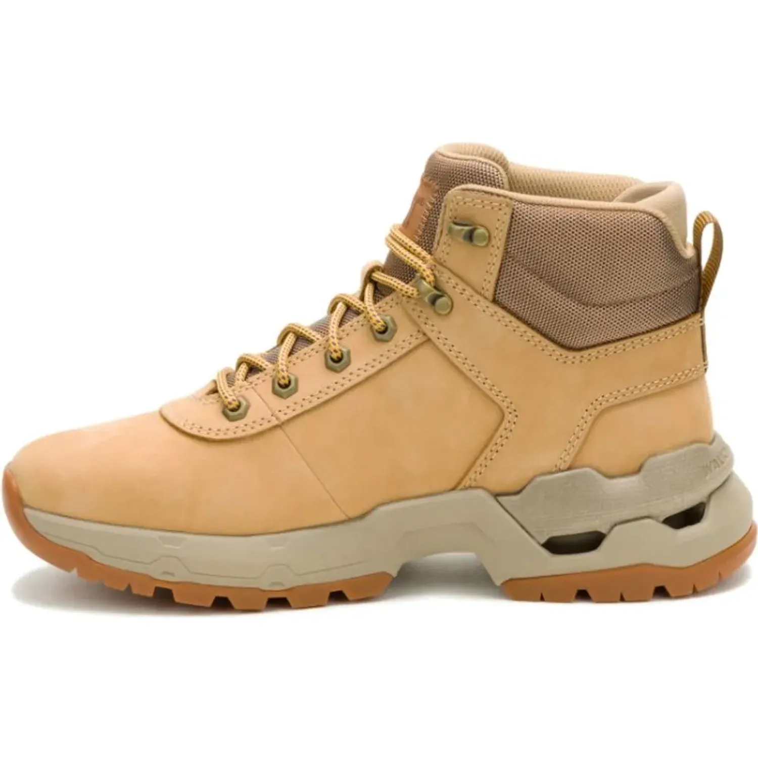 Zapato Cat Botin Casual Hombre Surge Hiker color amarillo | Platanitos