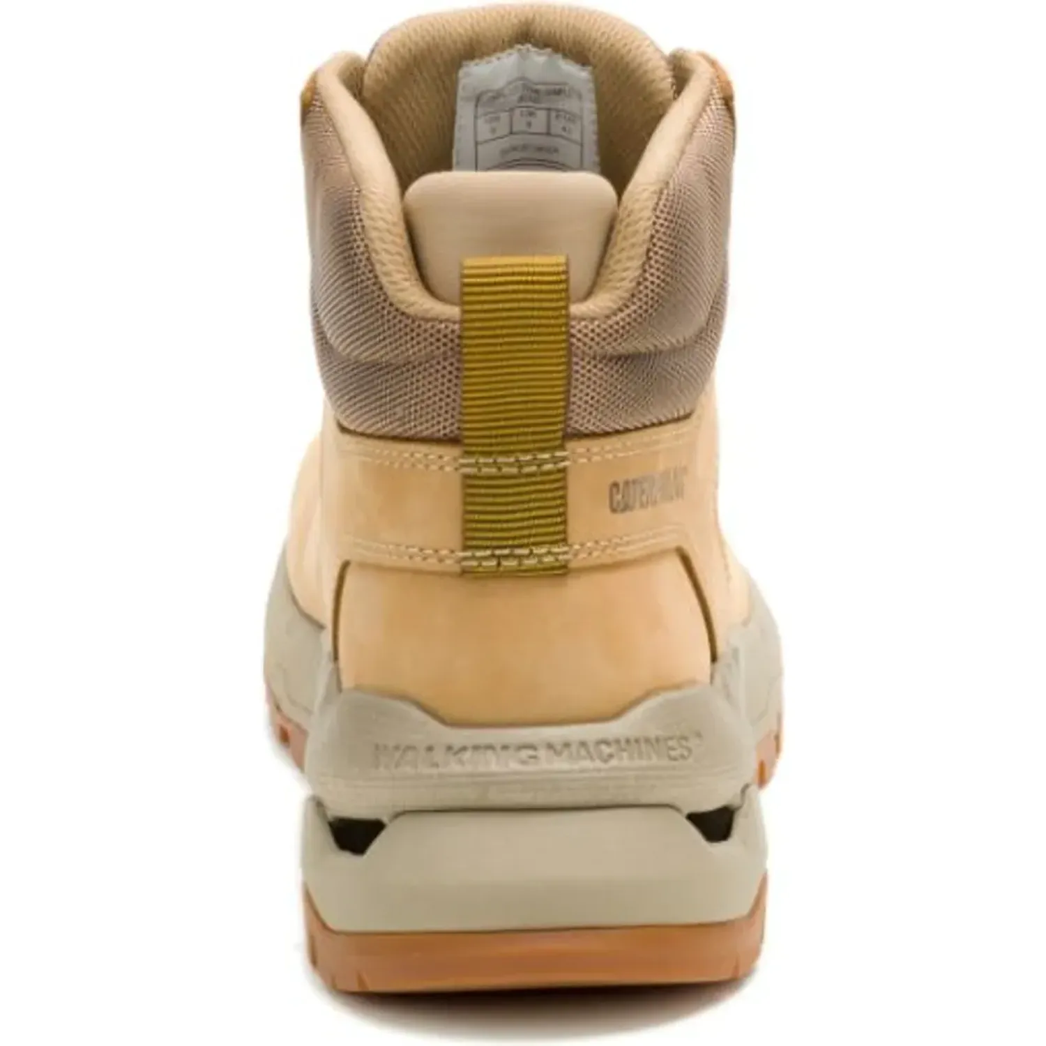 Zapato Cat Botin Casual Hombre Surge Hiker color amarillo | Platanitos