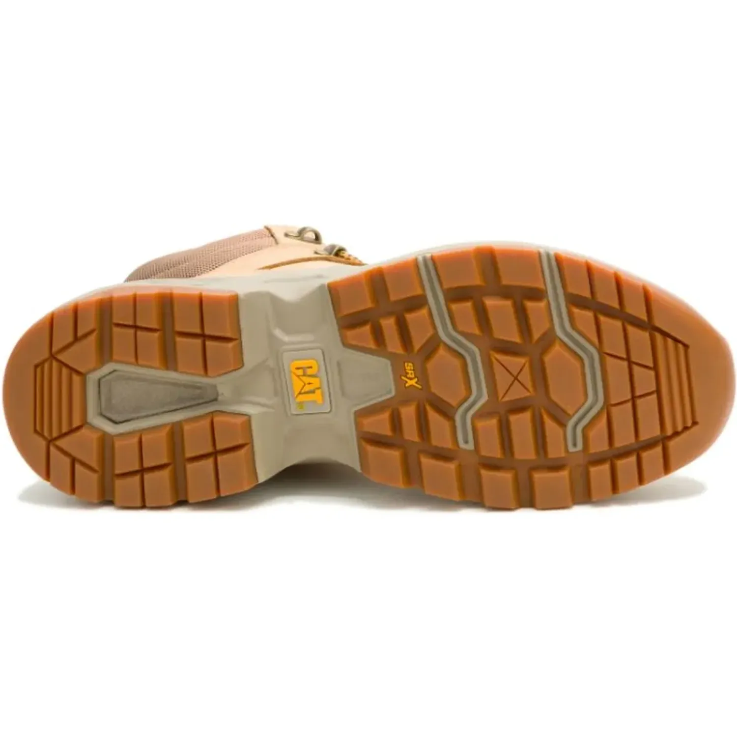 Zapato Cat Botin Casual Hombre Surge Hiker color amarillo | Platanitos