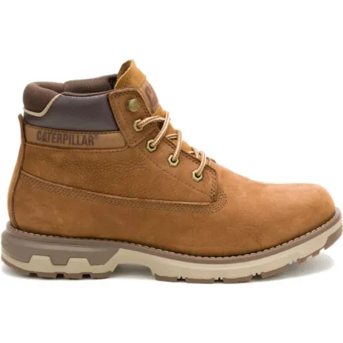 Zapato Cat Botin Casual Hombre Pursue color marron | Platanitos