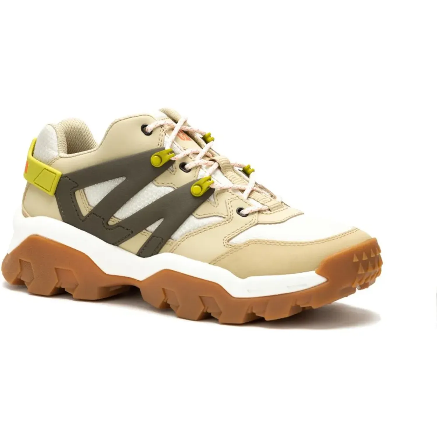 Zapatillas Cat Urbanas Hombre Reactor color beige | Platanitos