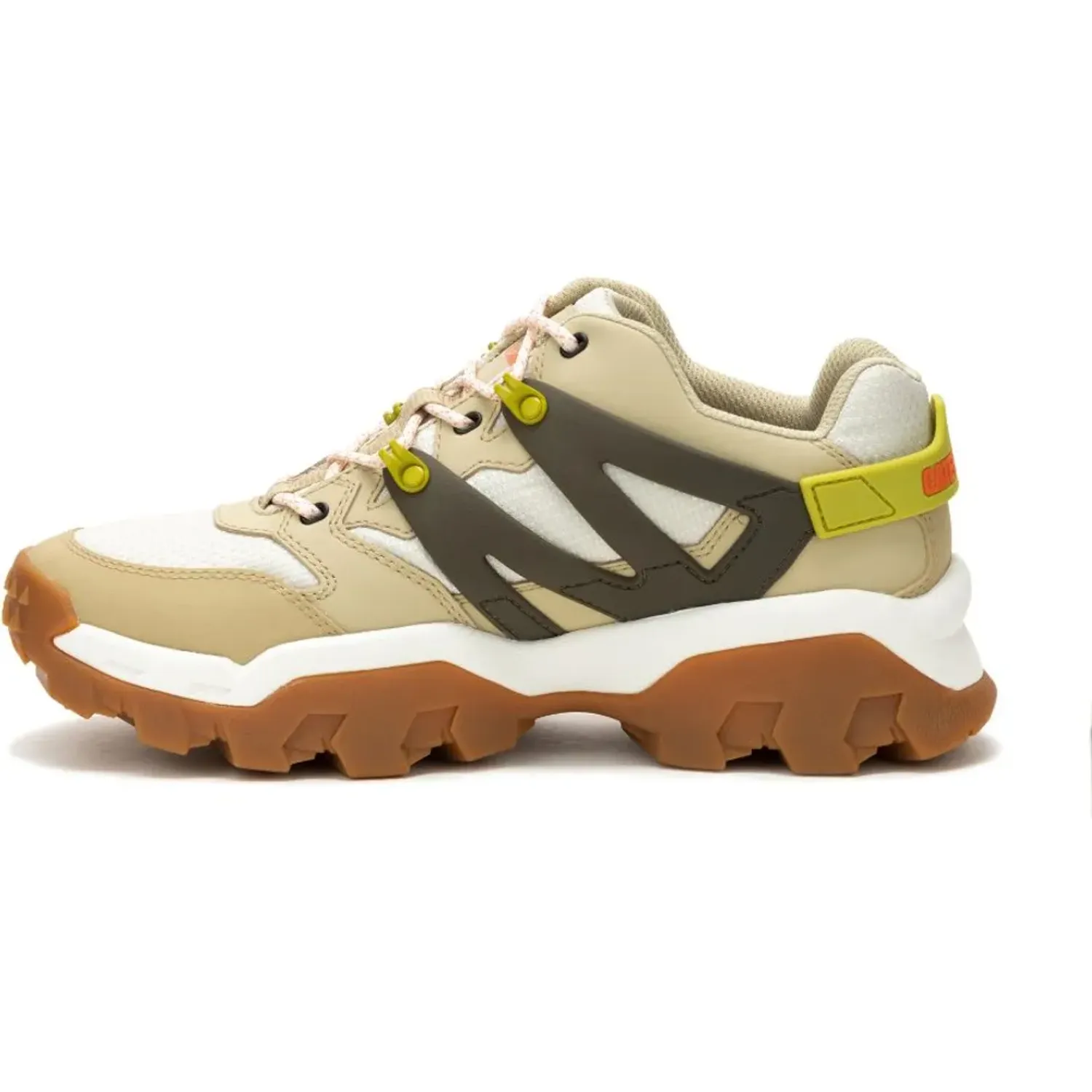 Zapatillas Cat Urbanas Hombre Reactor color beige | Platanitos