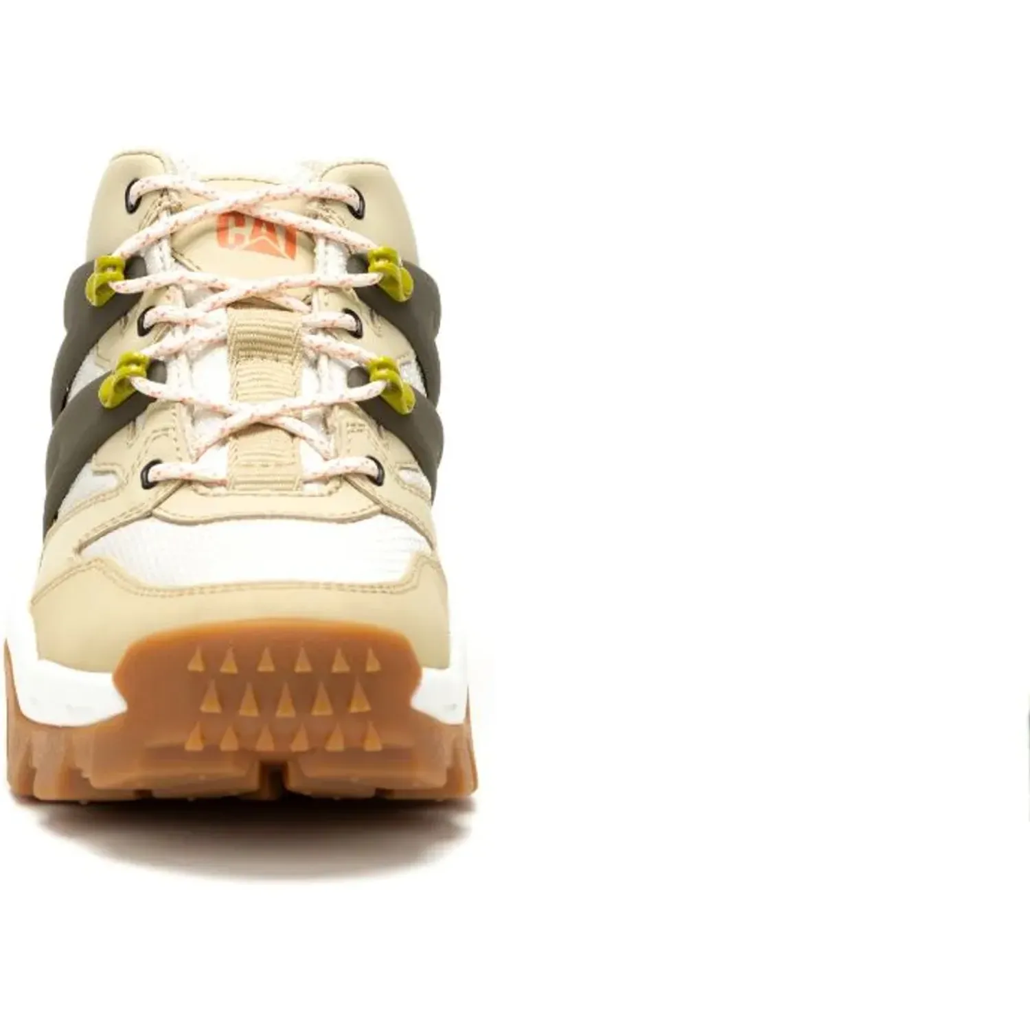Zapatillas Cat Urbanas Hombre Reactor color beige | Platanitos