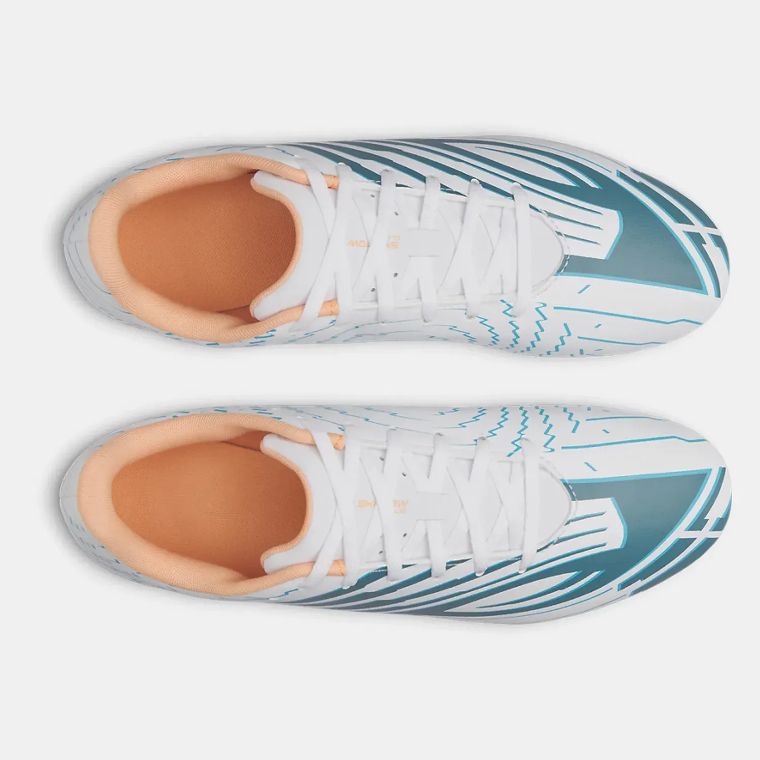 Under Armour Zapatillas Under Armour De Futbol Hombre Shadow Club 4 Of color blanco / celeste | Platanitos