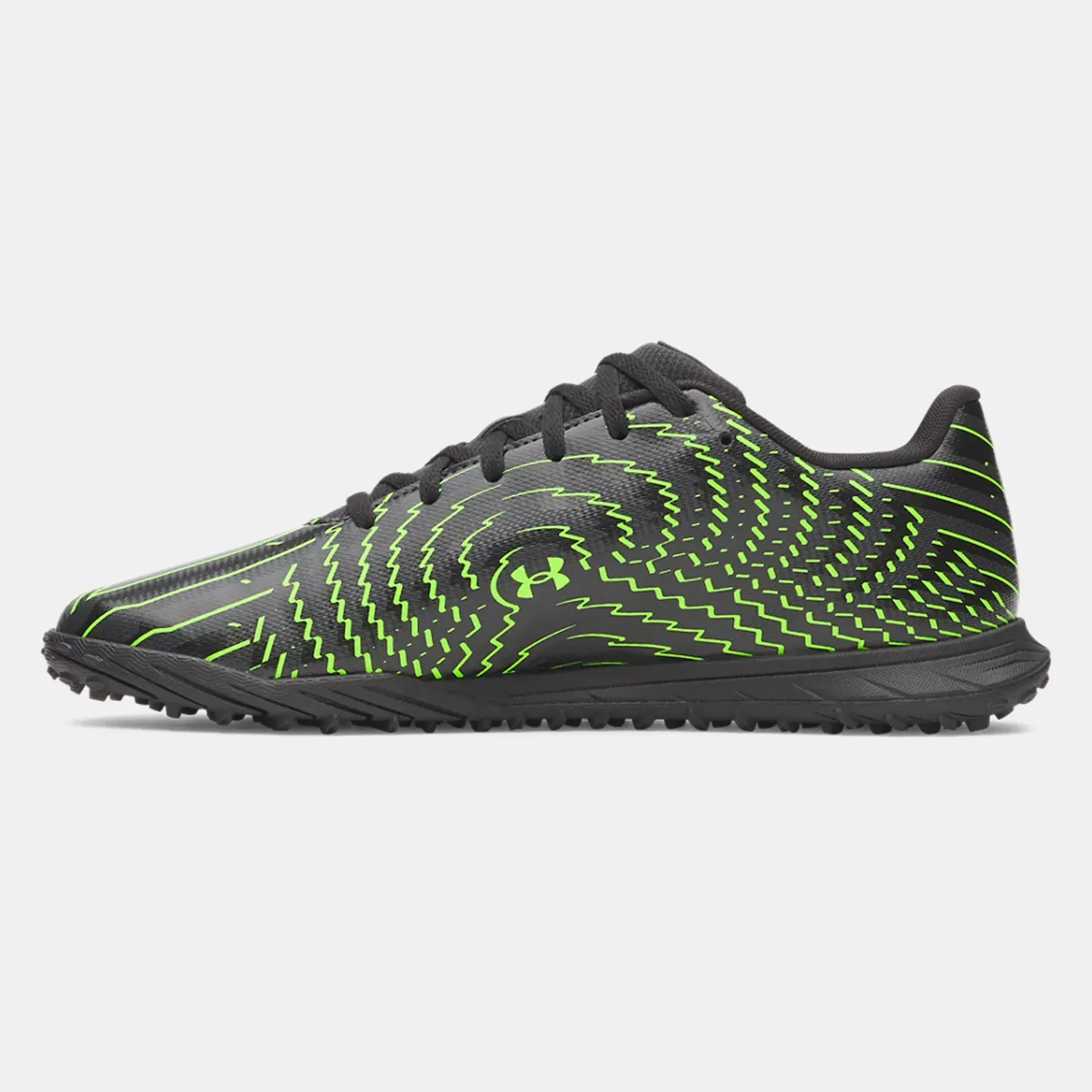 Zapatillas Under Armour De Futbol Hombre Shadow Club 4 color negro / amarillo | Platanitos