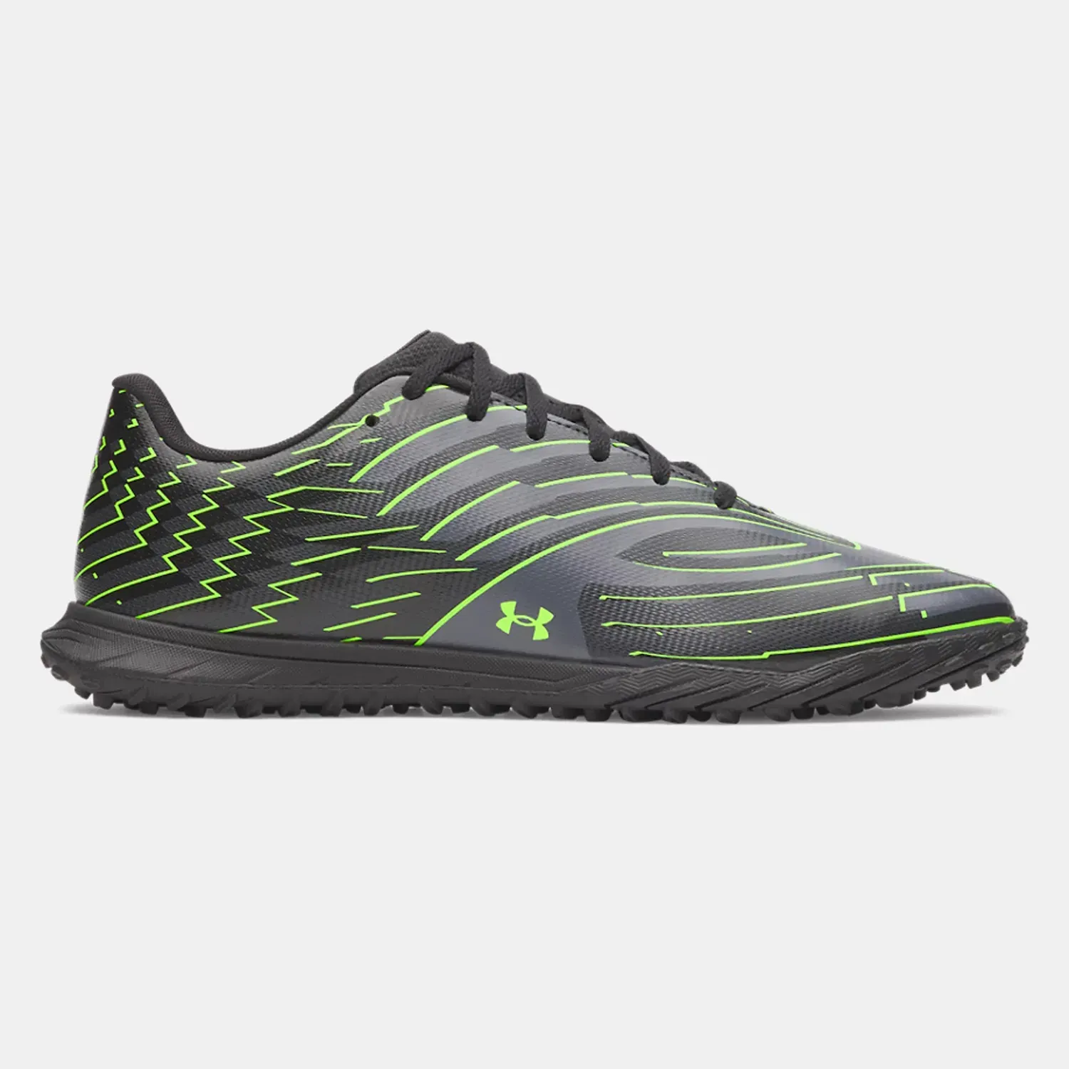 Zapatillas Under Armour De Futbol Hombre Shadow Club 4 color negro / amarillo | Platanitos