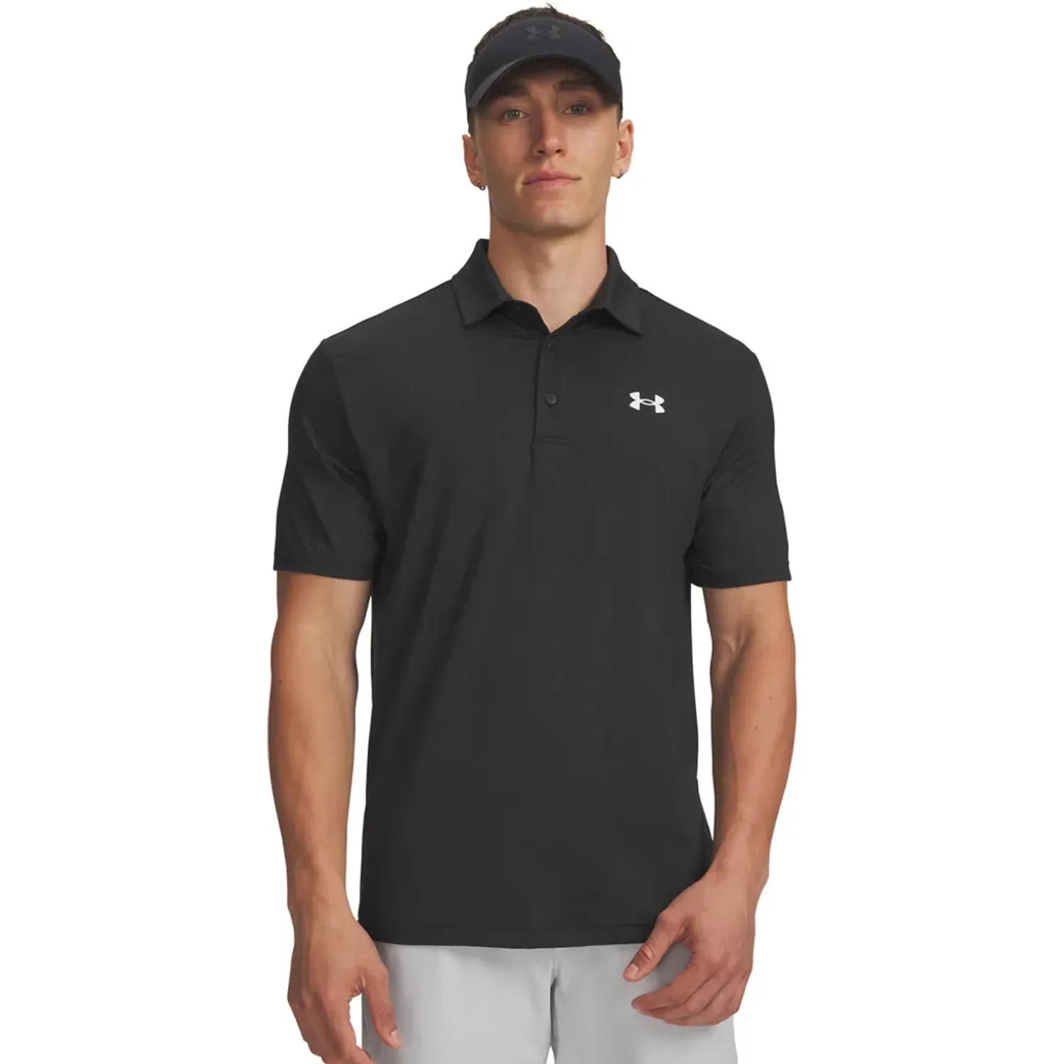 Under Armour Polo Under Armour Camisero Golf Hombre Playoff Jac color negro | Platanitos
