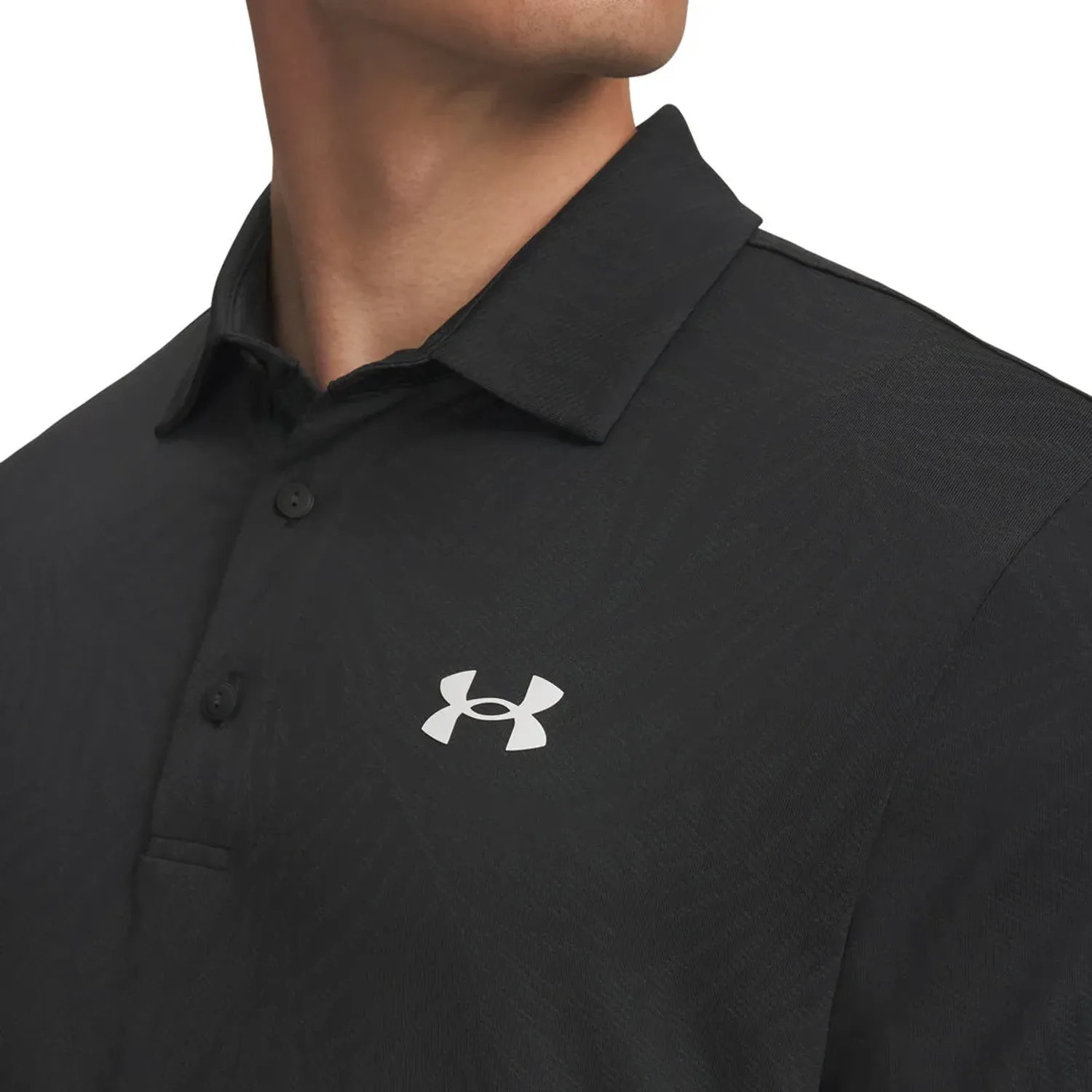 Under Armour Polo Under Armour Camisero Golf Hombre Playoff Jac color negro | Platanitos