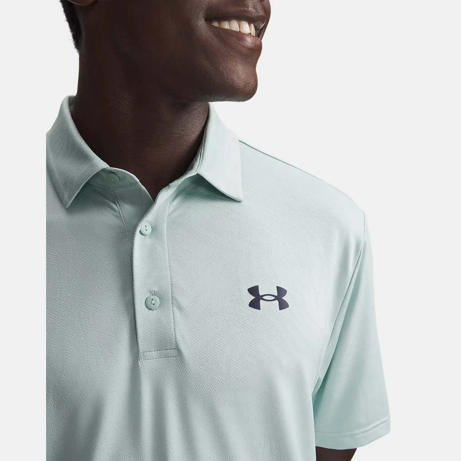 Polo Under Armour Camisero Golf Hombre Playoff Jac color gris | Platanitos