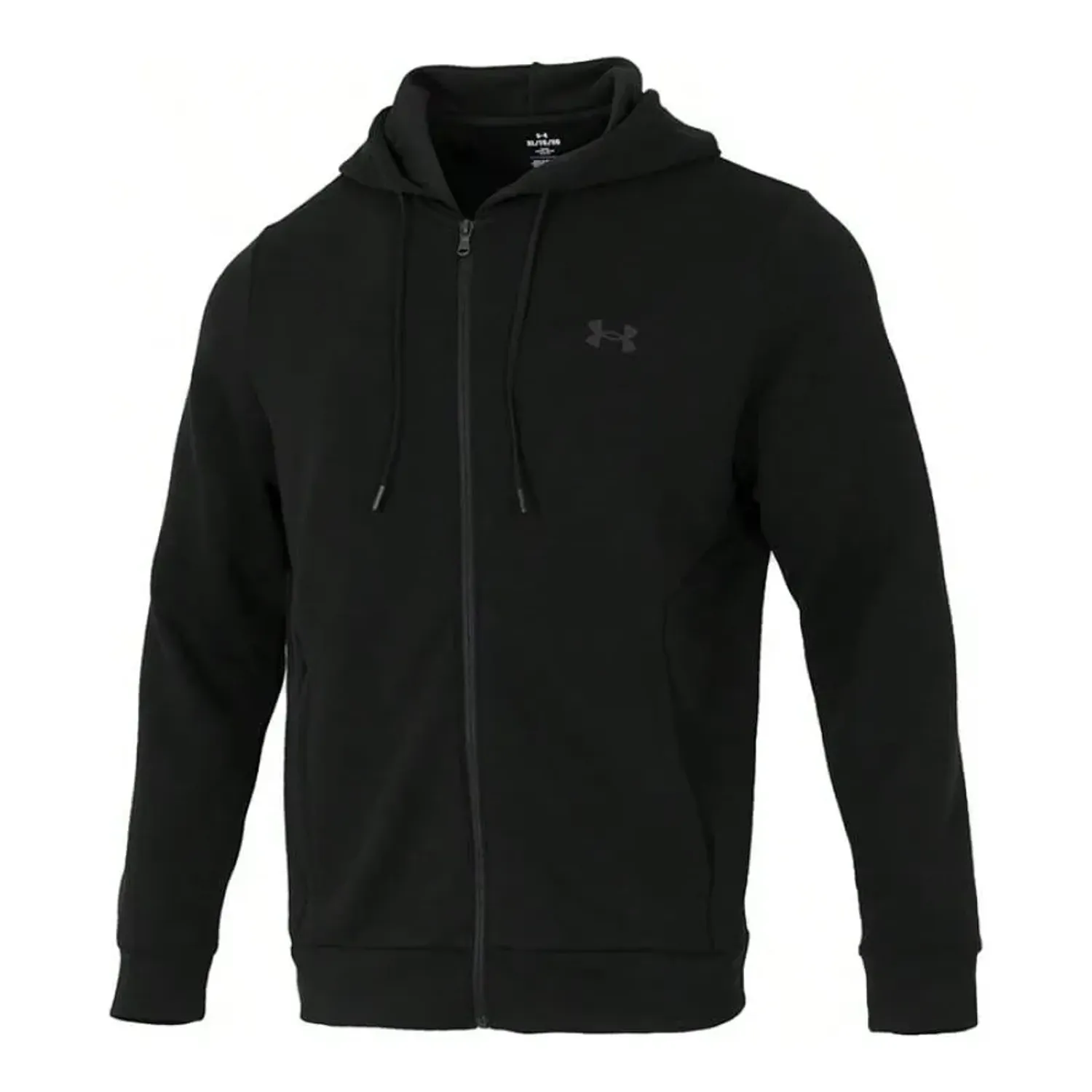 Under Armour Casaca Under Armour Training Hombre Flex Fleece Full Zip color negro | Platanitos