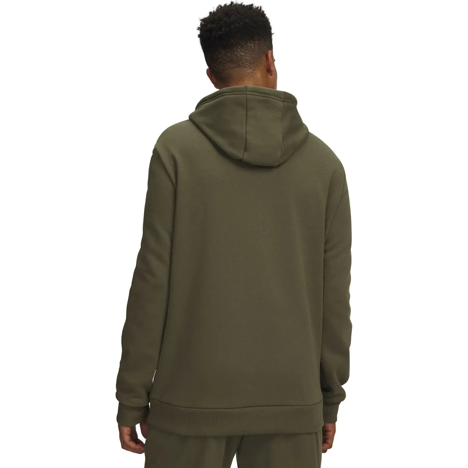 Polera Under Armour Training Hombre Proyect  Rock Rival Fleece Hd color verde | Platanitos