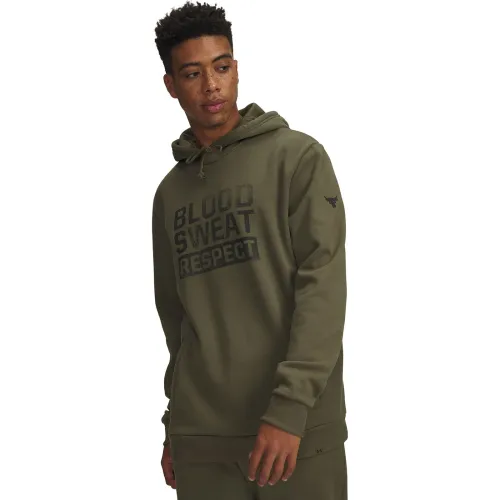Under Armour Polera Training Hombre Proyect Rock Rival Fleece Hd