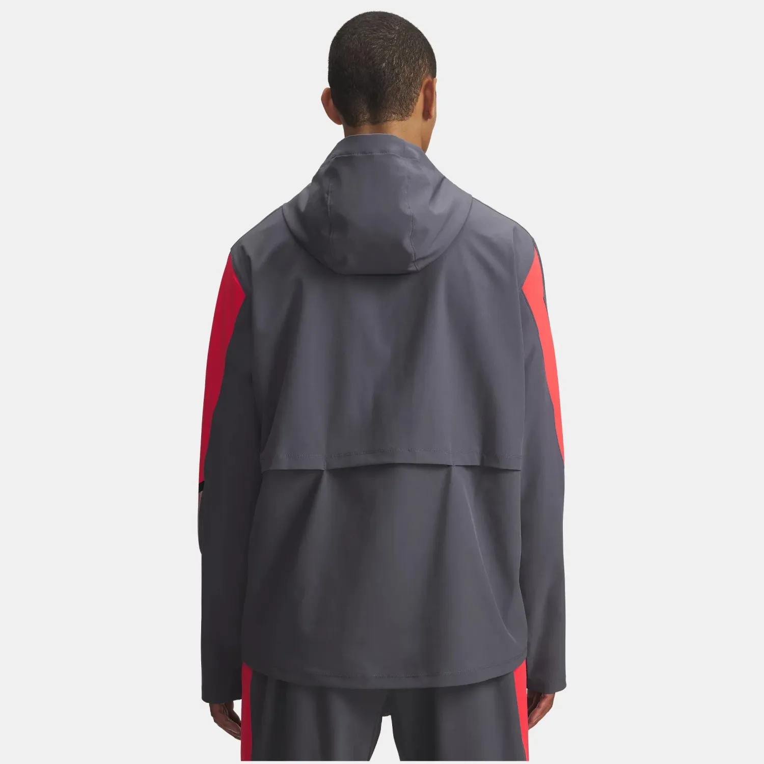 Under Armour Casaca Under Armour Running Hombre Velociti Storm Hooded Con Capucha color gris | Platanitos