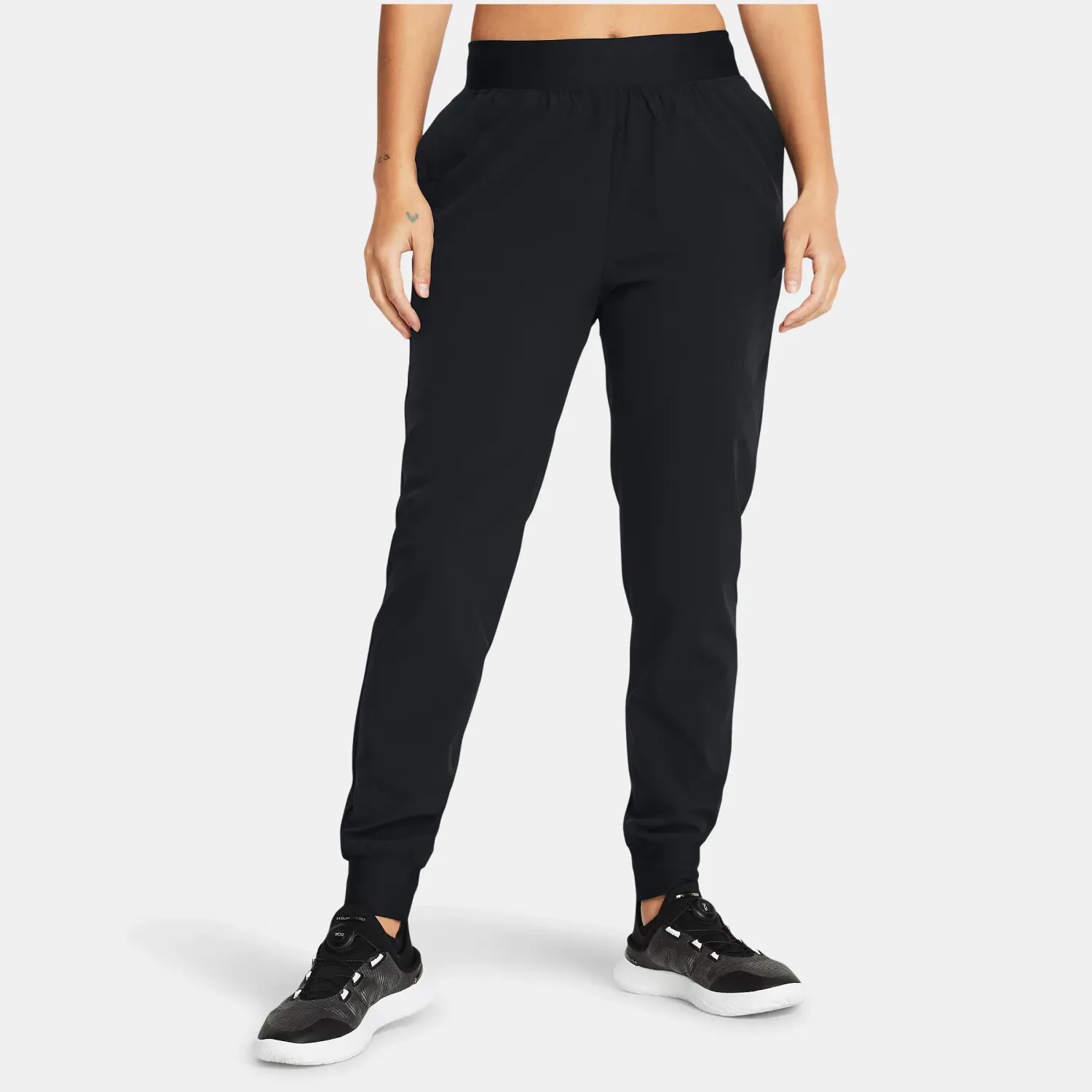 Under Armour Pantalon Under Armour Training Mujer Rival High Rise Pant color negro | Platanitos