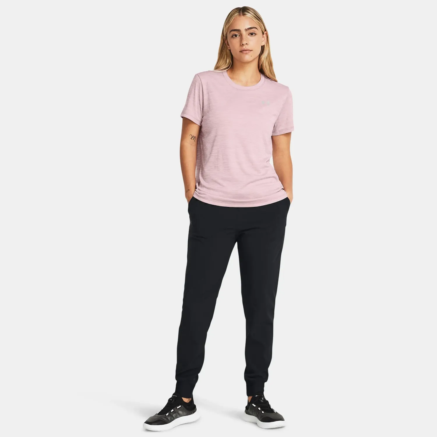Under Armour Pantalon Under Armour Training Mujer Rival High Rise Pant color negro | Platanitos