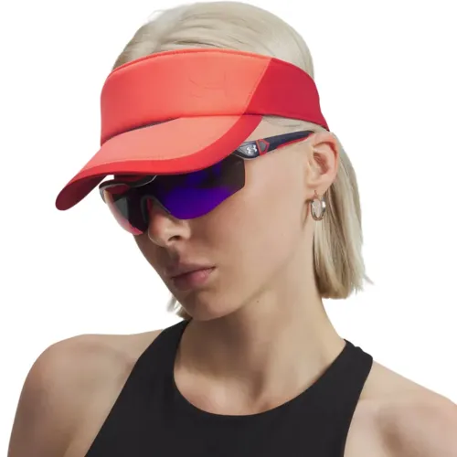 Visera Under Armour Running Mujer Velociti Visor-Org color rosado | Platanitos