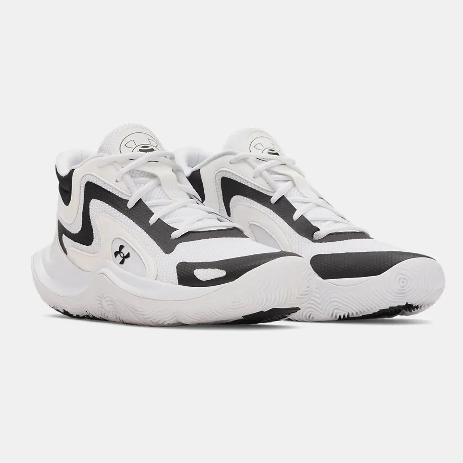 Under Armour Zapatillas Under Armour De Basquet Hombre Adulto Jet 25 color blanco / negro | Platanitos