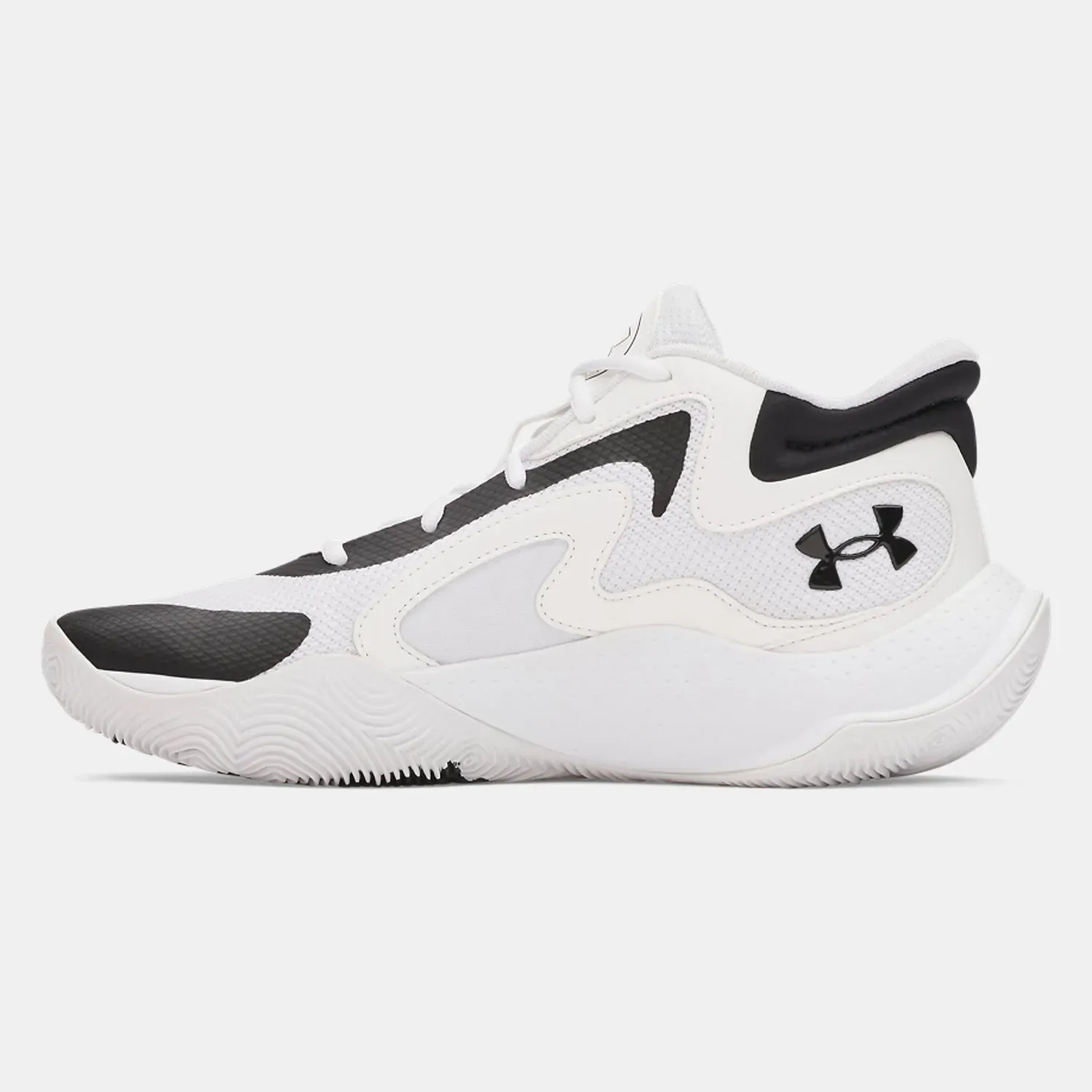Under Armour Zapatillas Under Armour De Basquet Hombre Adulto Jet 25 color blanco / negro | Platanitos