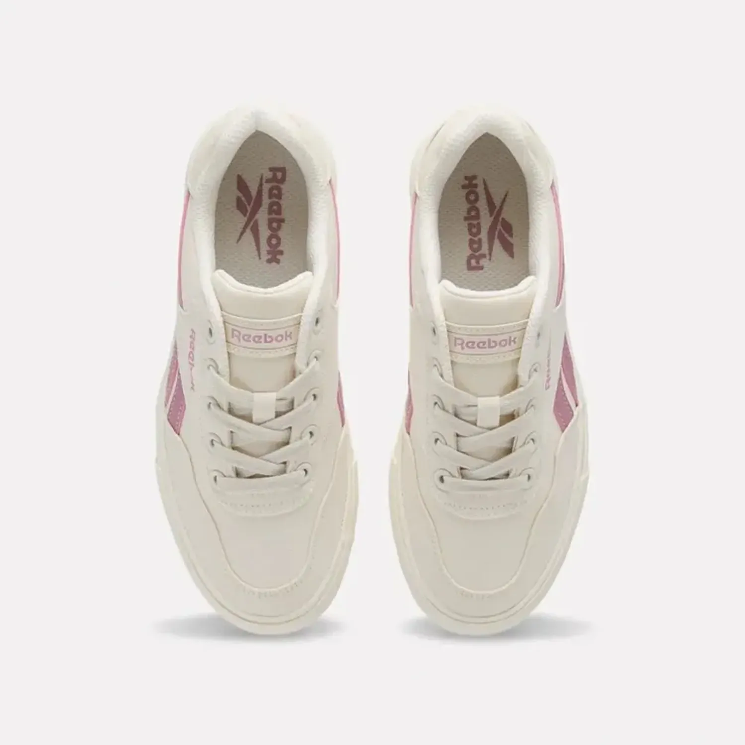 Zapatillas Reebok Urbanas Mujer Reebok Court Advance Vulc color blanco | Platanitos
