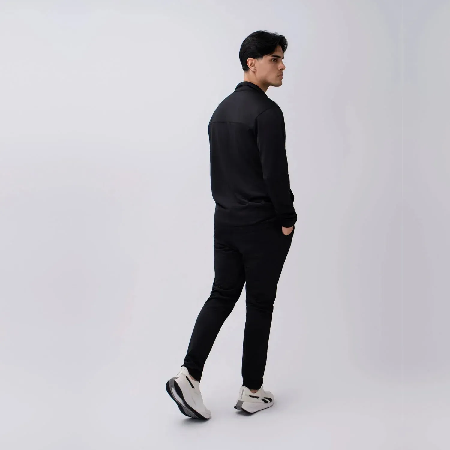 Reebok Conjunto Reebok Deportivo Hombre Core Training Tracksuit color negro | Platanitos