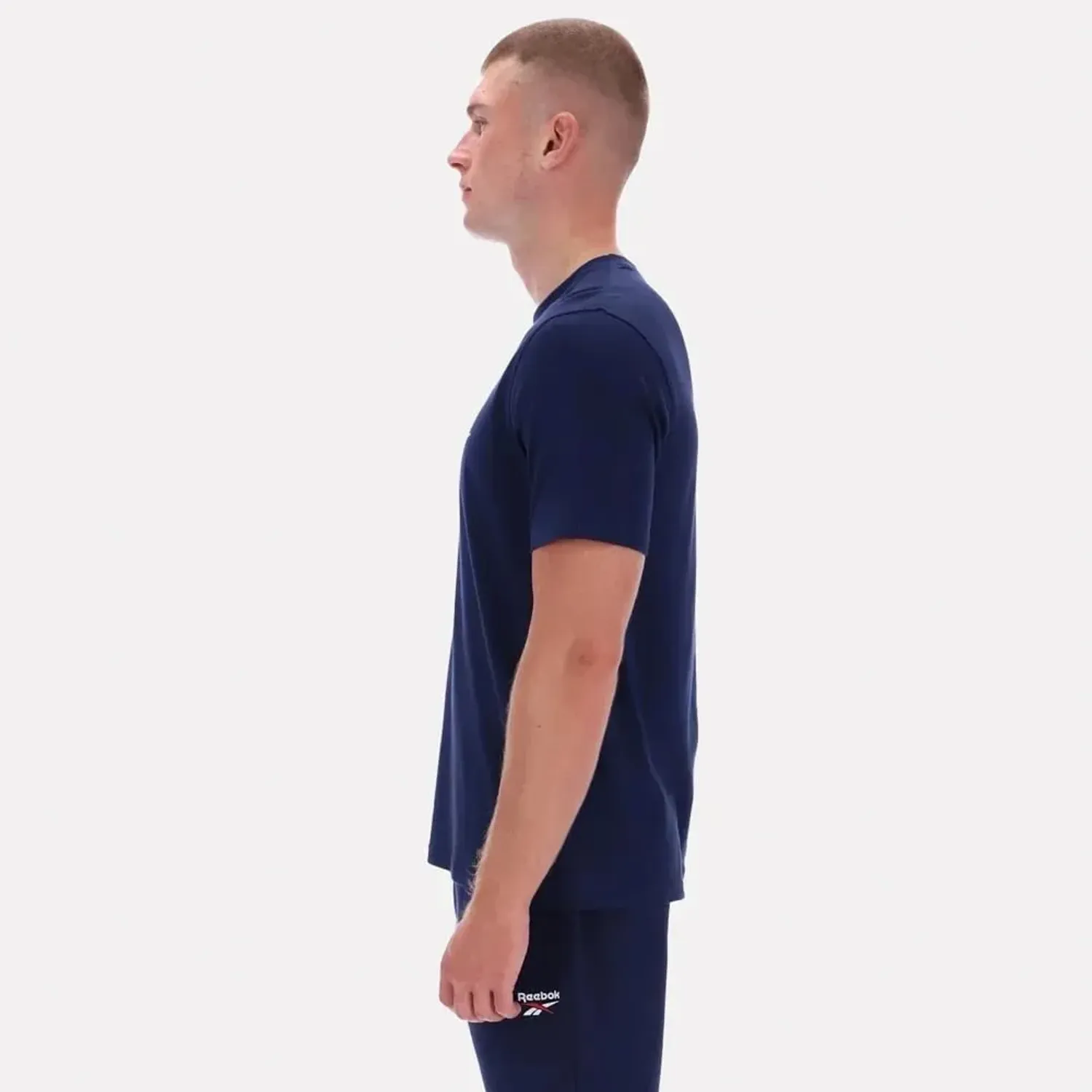 Reebok Polo Reebok Deportivo Hombre Big Logo Tee color azul | Platanitos