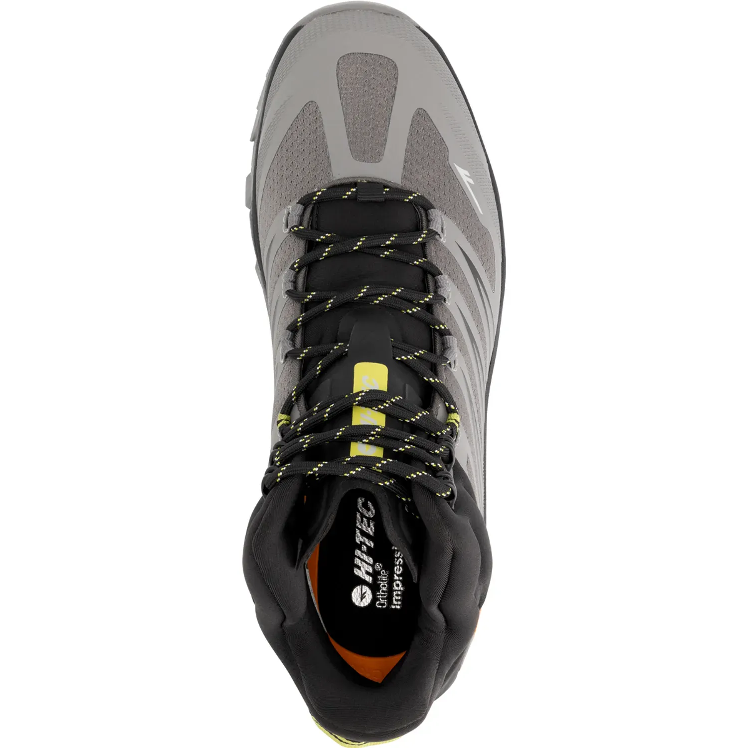 Zapatillas Hi-Tec De Outdoor Hombre Tarantula Lte Mid Wp color gris / negro | Platanitos