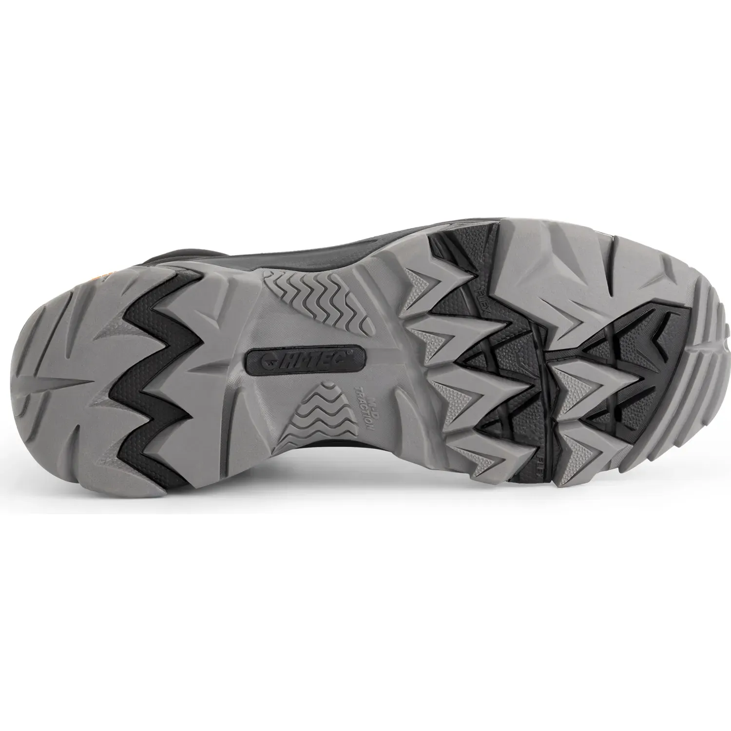 Zapatillas Hi-Tec De Outdoor Hombre Tarantula Lte Mid Wp color gris / negro | Platanitos
