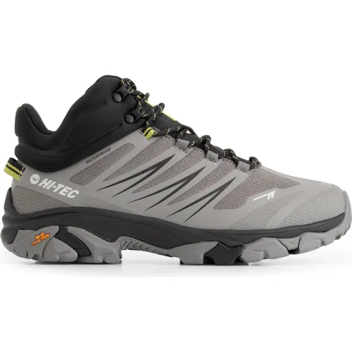 Zapatillas Hi-Tec De Outdoor Hombre Tarantula Lte Mid Wp color gris | Platanitos