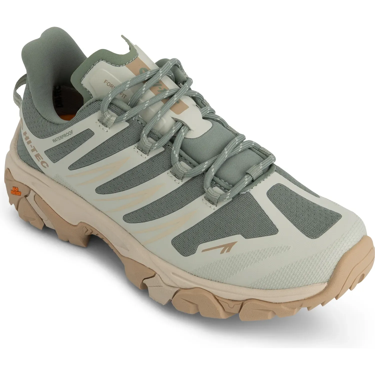 Zapatillas Hi-Tec De Outdoor Mujer Tarantula Lte Wp Women'S color verde/beige | Platanitos