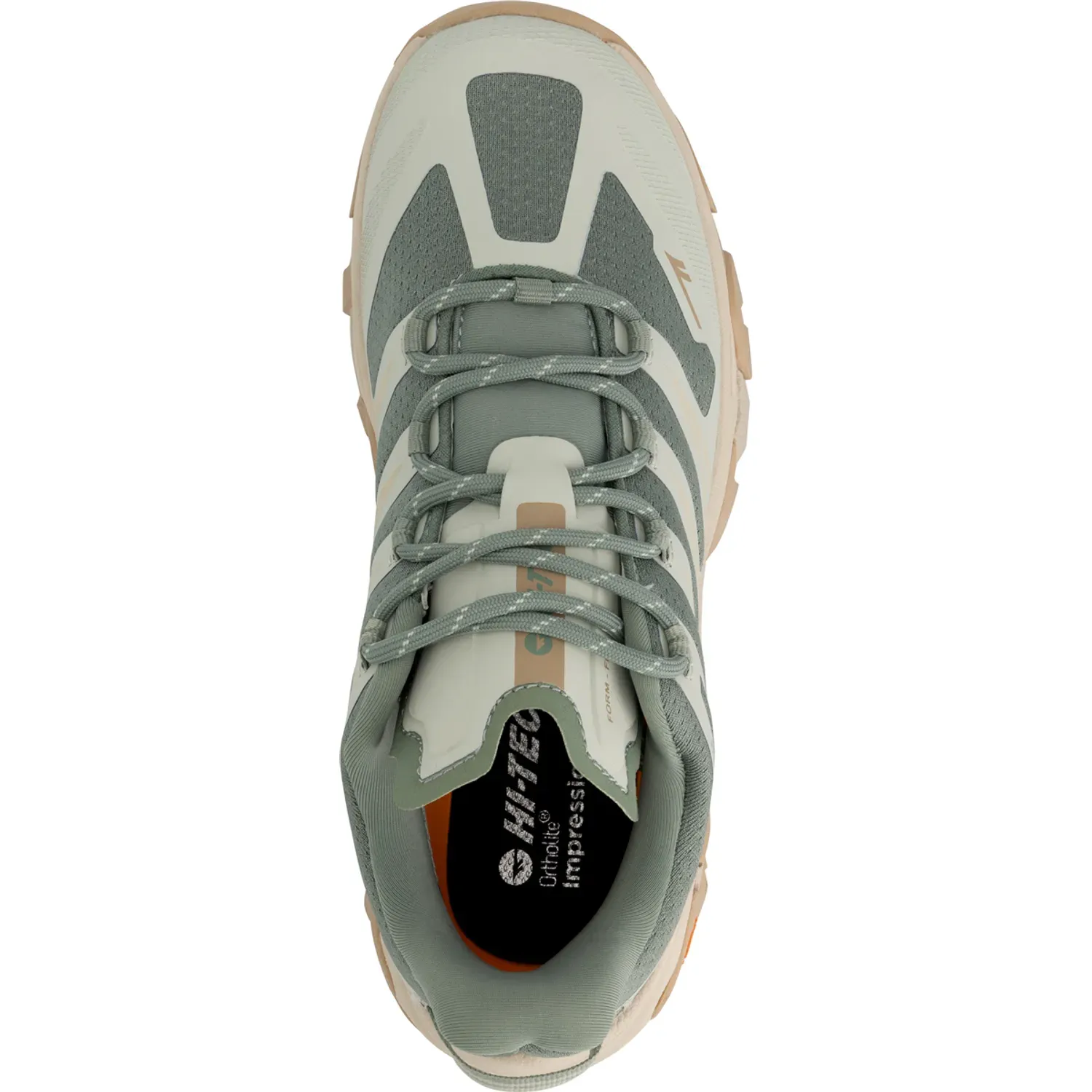 Zapatillas Hi-Tec De Outdoor Mujer Tarantula Lte Wp Women'S color verde/beige | Platanitos