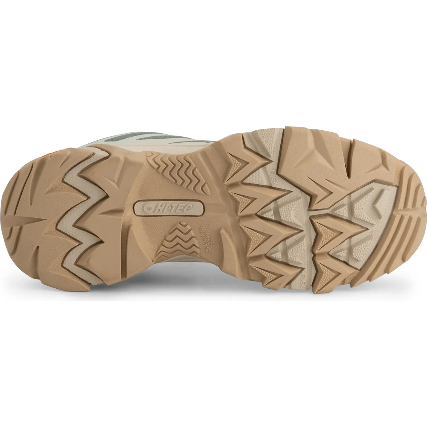 Zapatillas Hi-Tec De Outdoor Mujer Tarantula Lte Wp Women'S color verde/beige | Platanitos