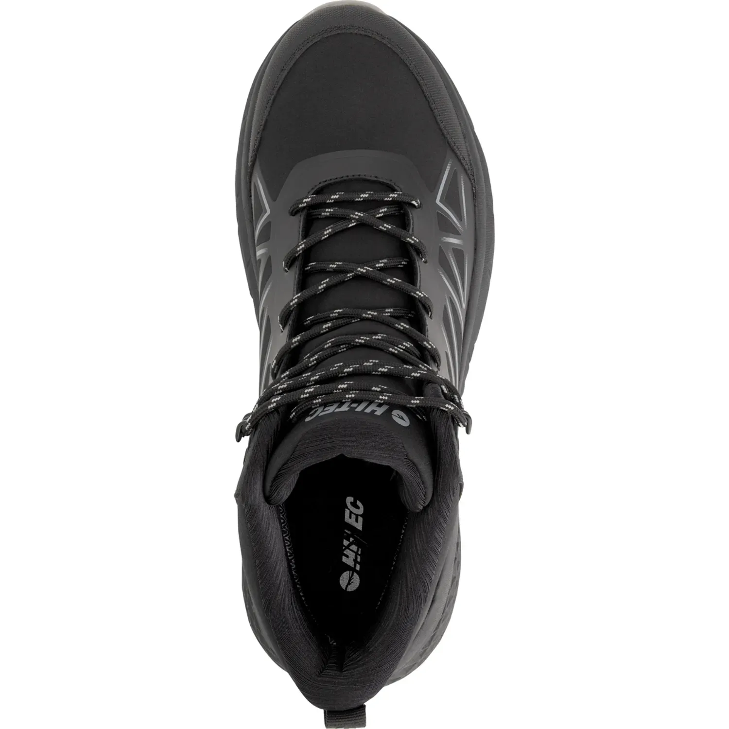 Zapatillas Hi-Tec De Outdoor Hombre Softshell Mid Wp color negro | Platanitos