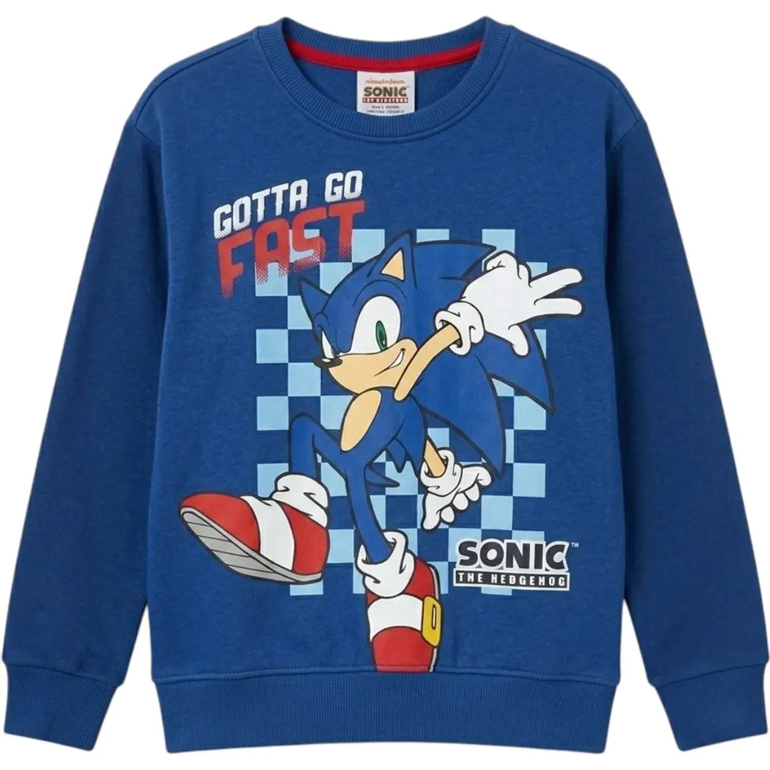 SONIC Polera Sonic Niño Sonic Snm-0647-A color azul | Platanitos