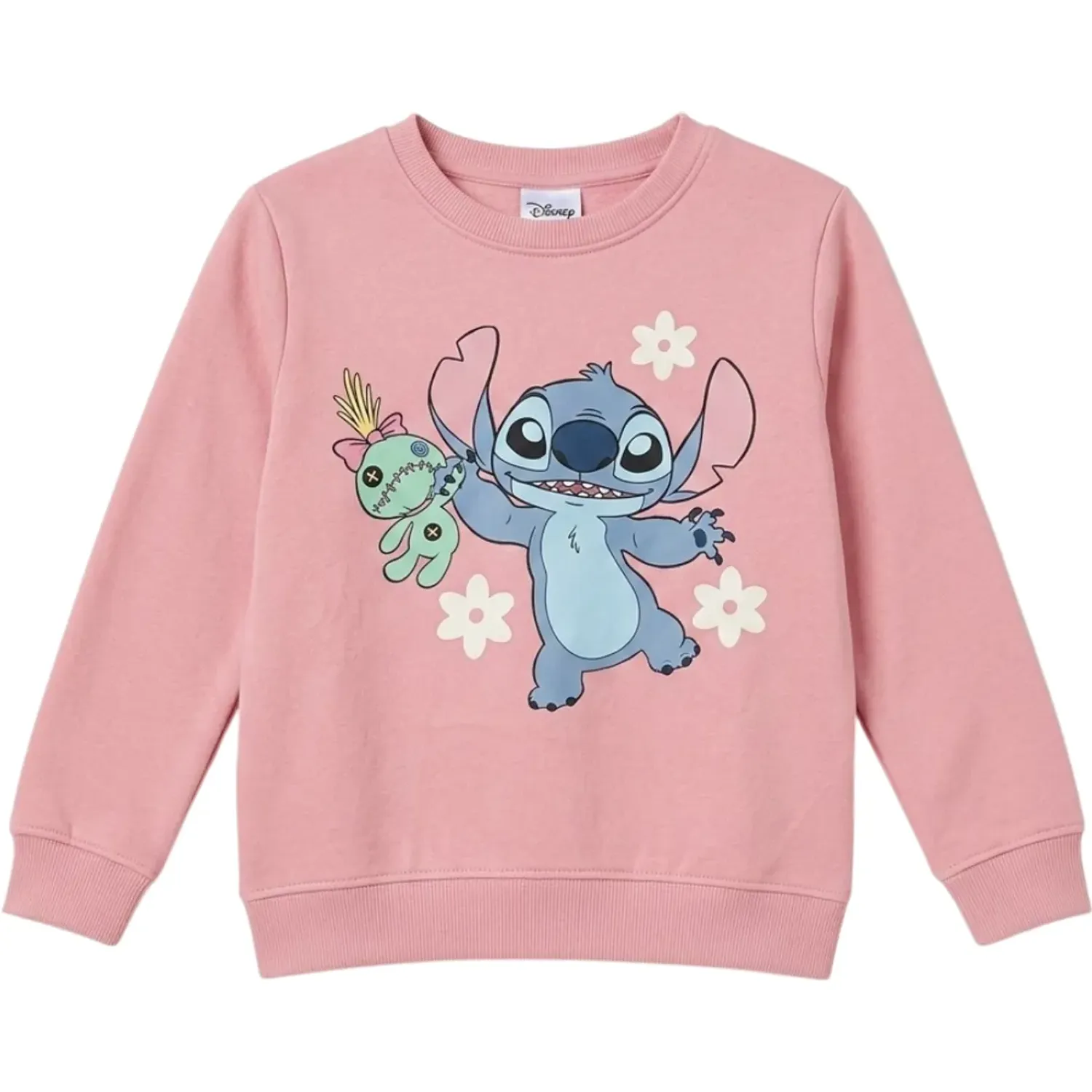 LILO Y STITCH Polera Lilo Y Stitch Niña Lilo & Stitch Lls-1088-A color rosado | Platanitos