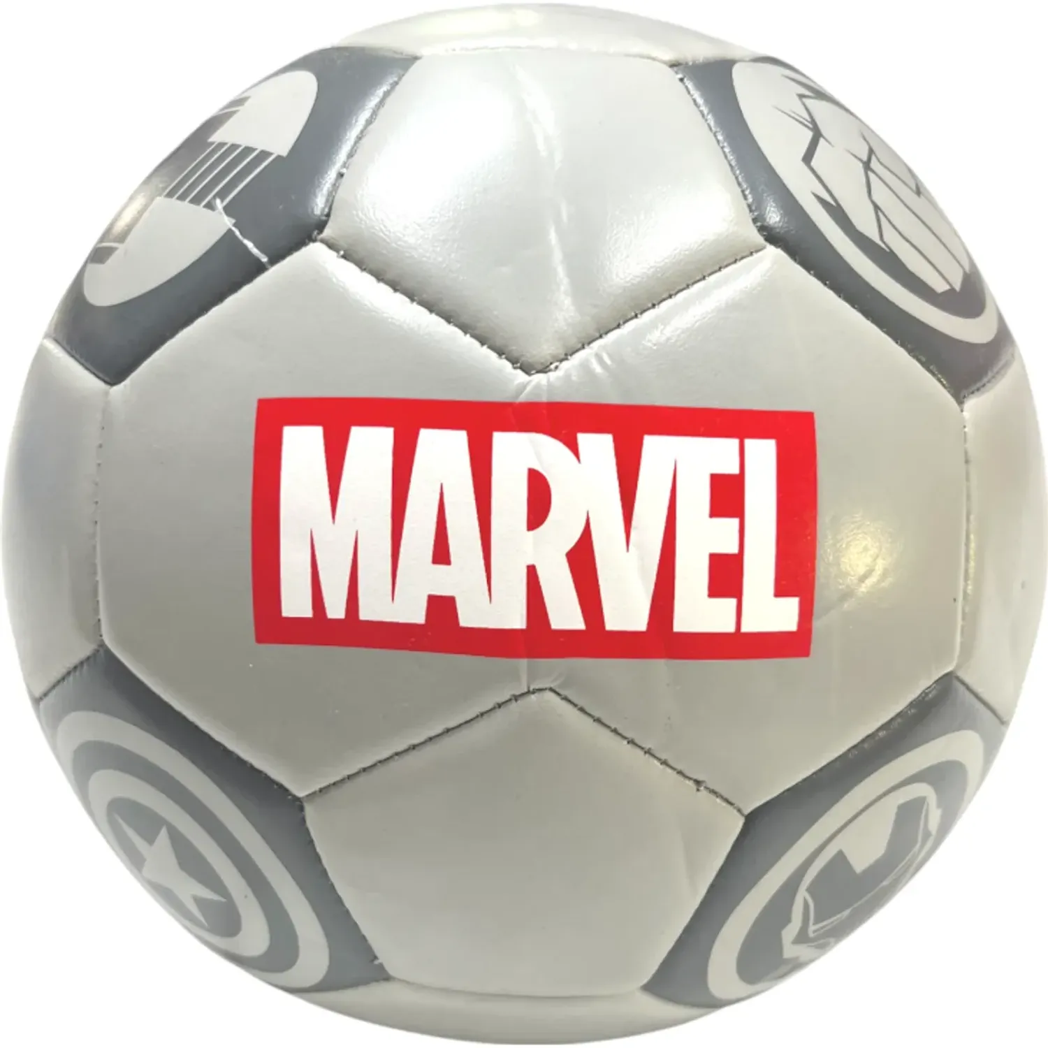 marvel Pelota Marvel De Futbol Marvel Gris Ava-4424-A color gris | Platanitos