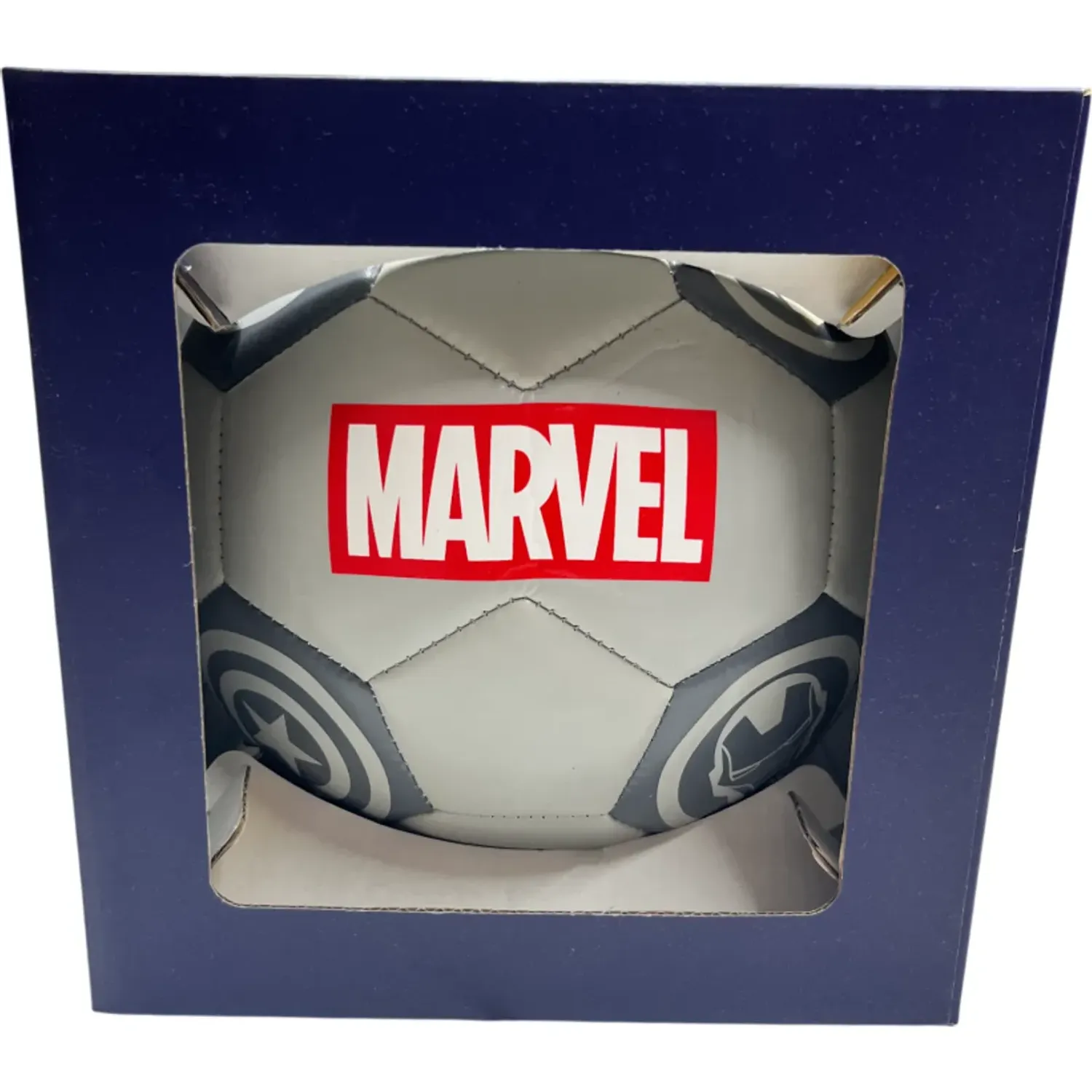 marvel Pelota Marvel De Futbol Marvel Gris Ava-4424-A color gris | Platanitos