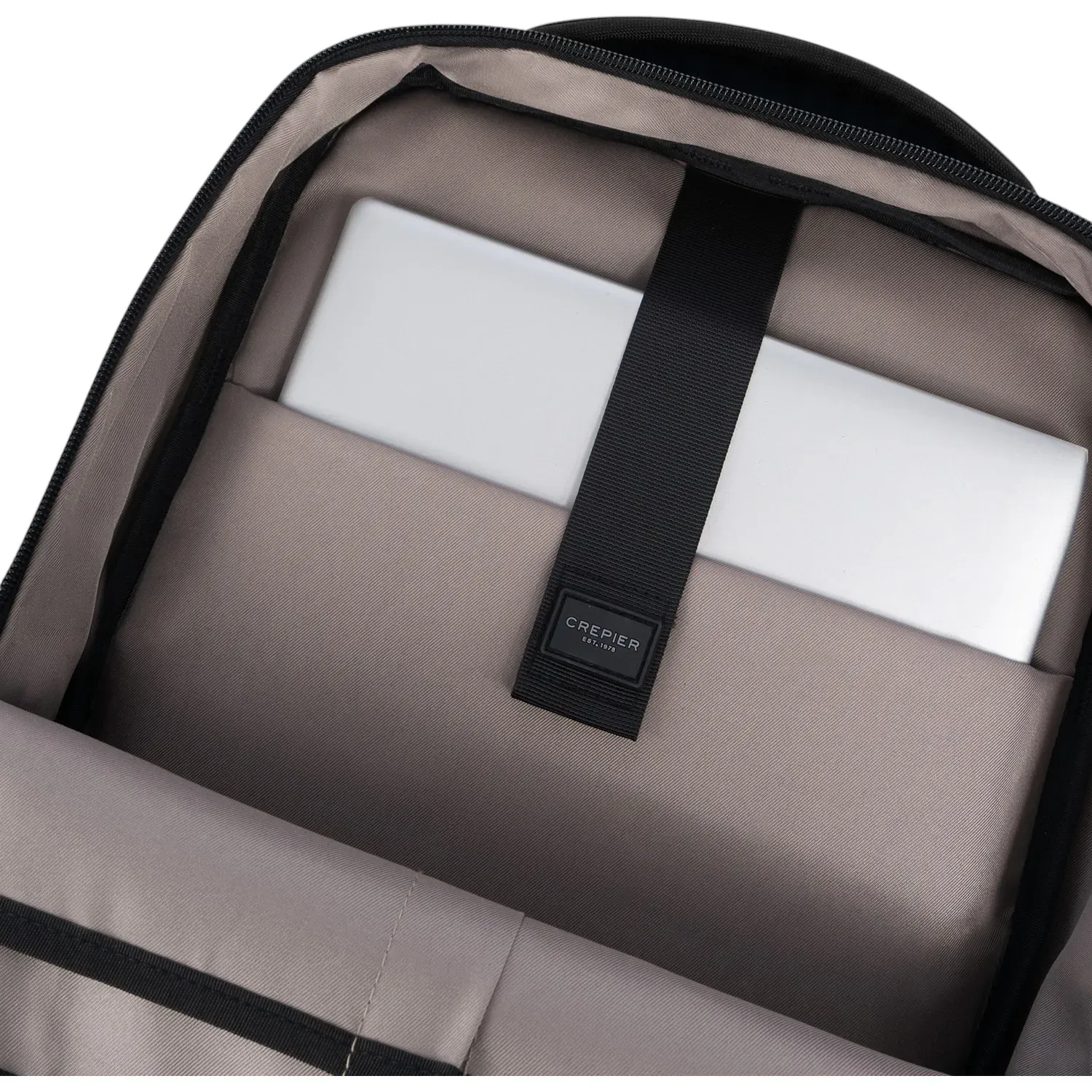 Mochila Crepier Hombre Brooks Grande color negro | Platanitos