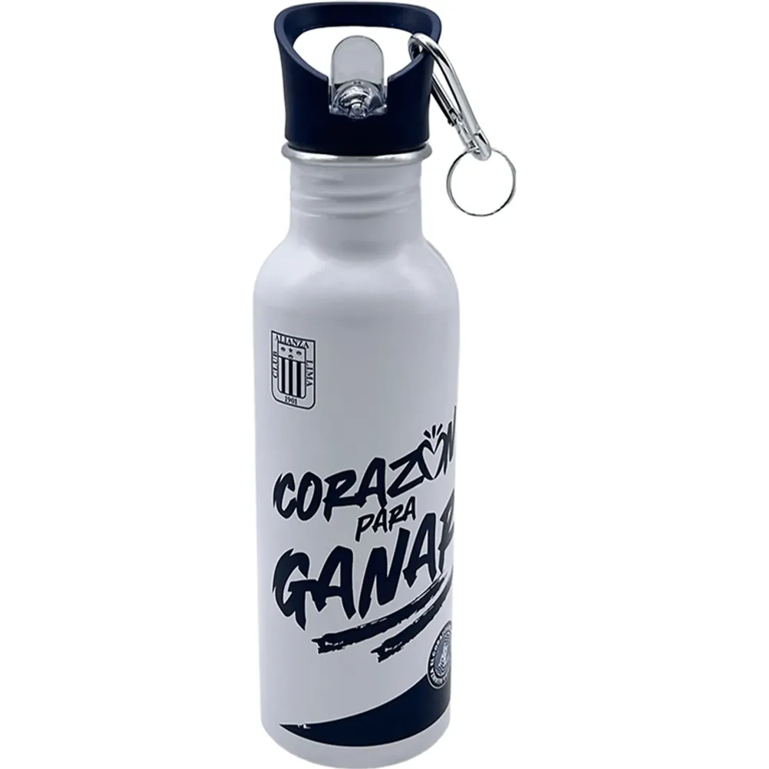 ALIANZA LIMA Botella Alianza Lima Deportiva De Aluminio Alianza Lima 750ml color blanco | Platanitos
