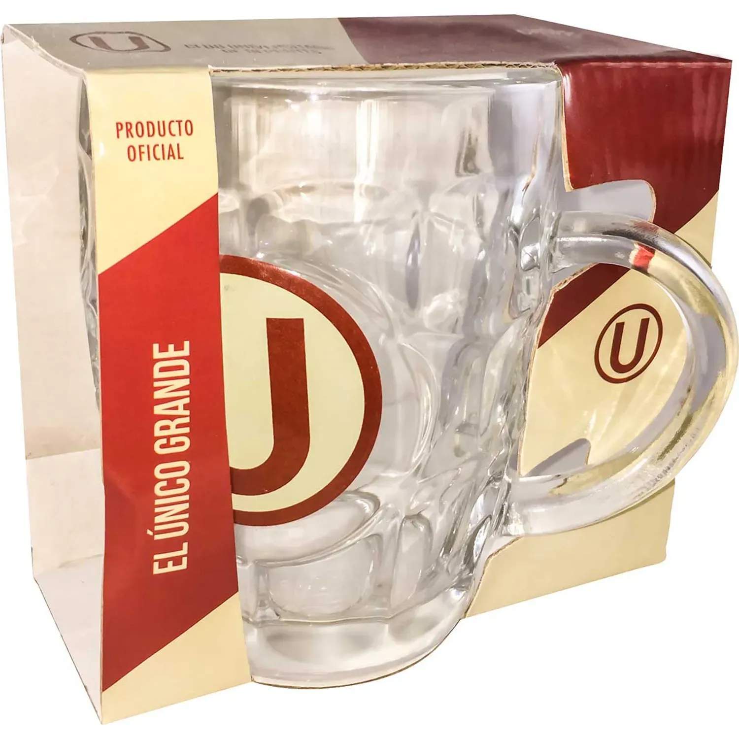 UNIVERSITARIO Vaso Universitario Choppero Universitario 560ml color transparente | Platanitos