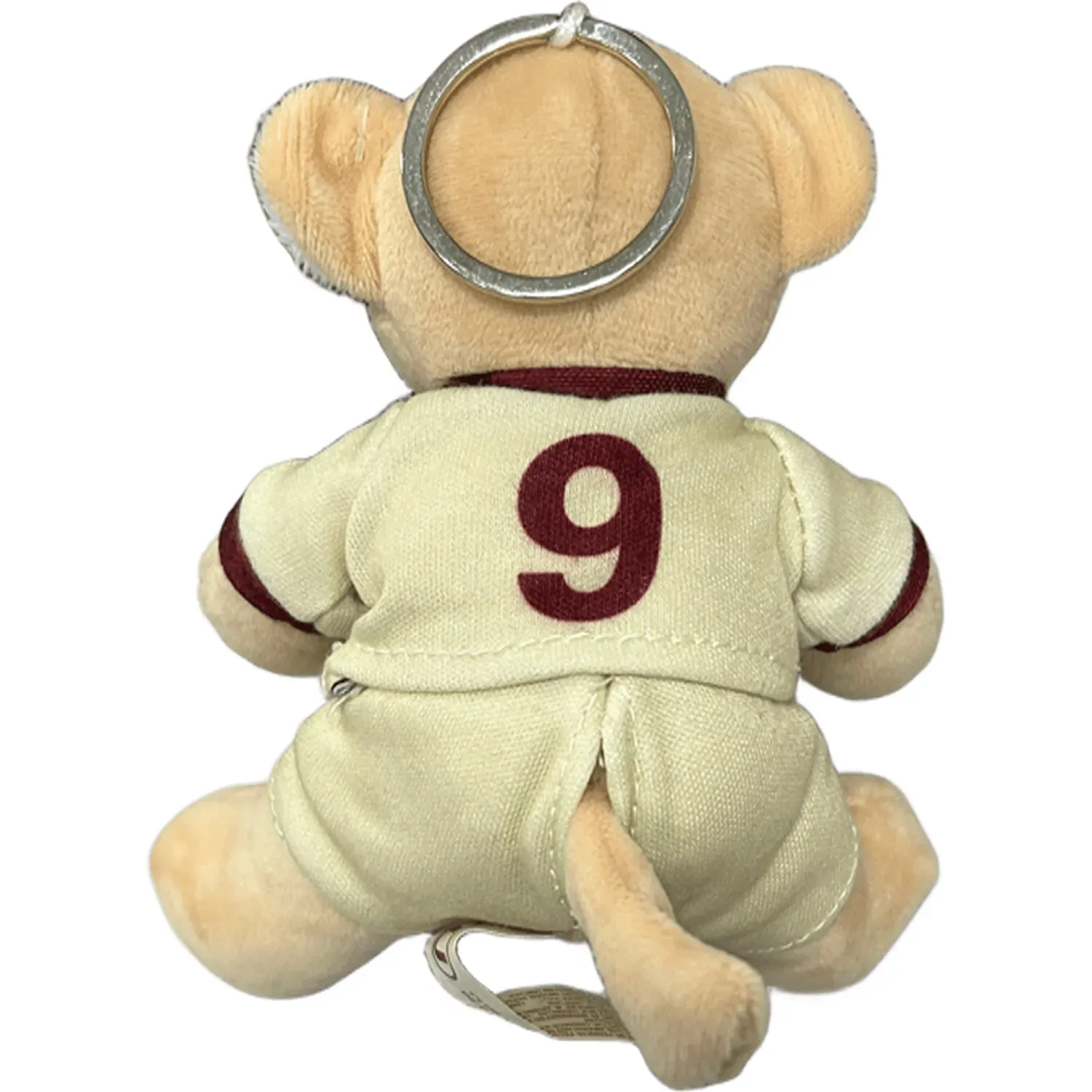 Llavero Universitario Peluche Garrita Universitario color crema | Platanitos