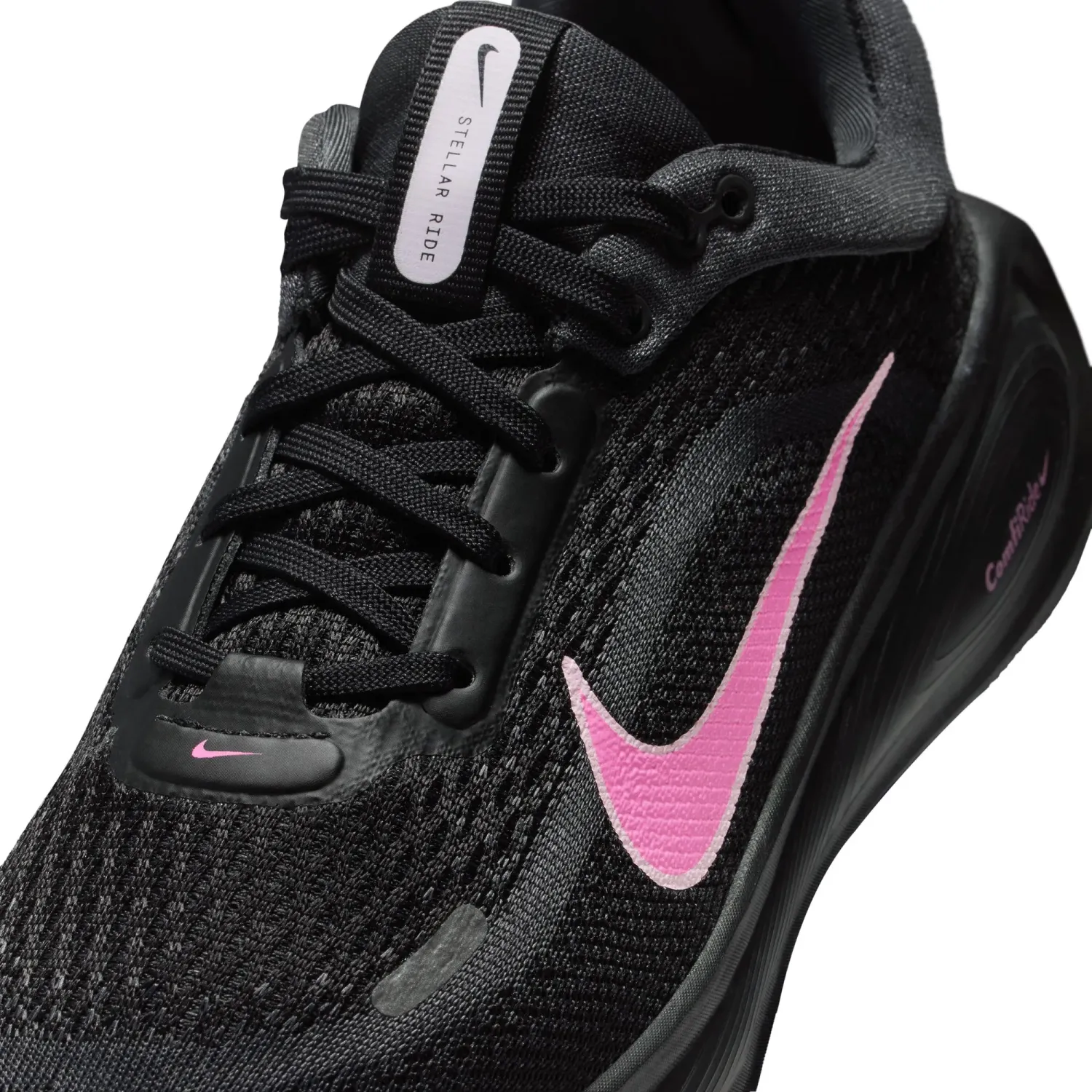Zapatillas Nike Running Juvenil Stellar Ride Gs color negro | Platanitos