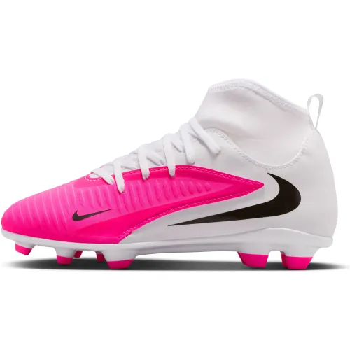 Zapatillas Nike De Futbol Juvenil Jr Phantom 6 High Club Fgmg T color blanco | Platanitos