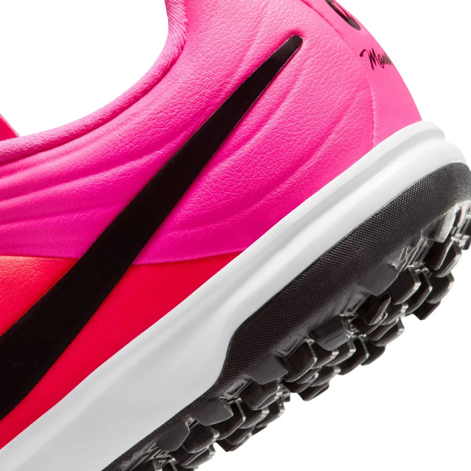 Zapatillas Nike De Futbol Juvenil Jr Tiempo Maestro Academy Tf T color fucsia | Platanitos
