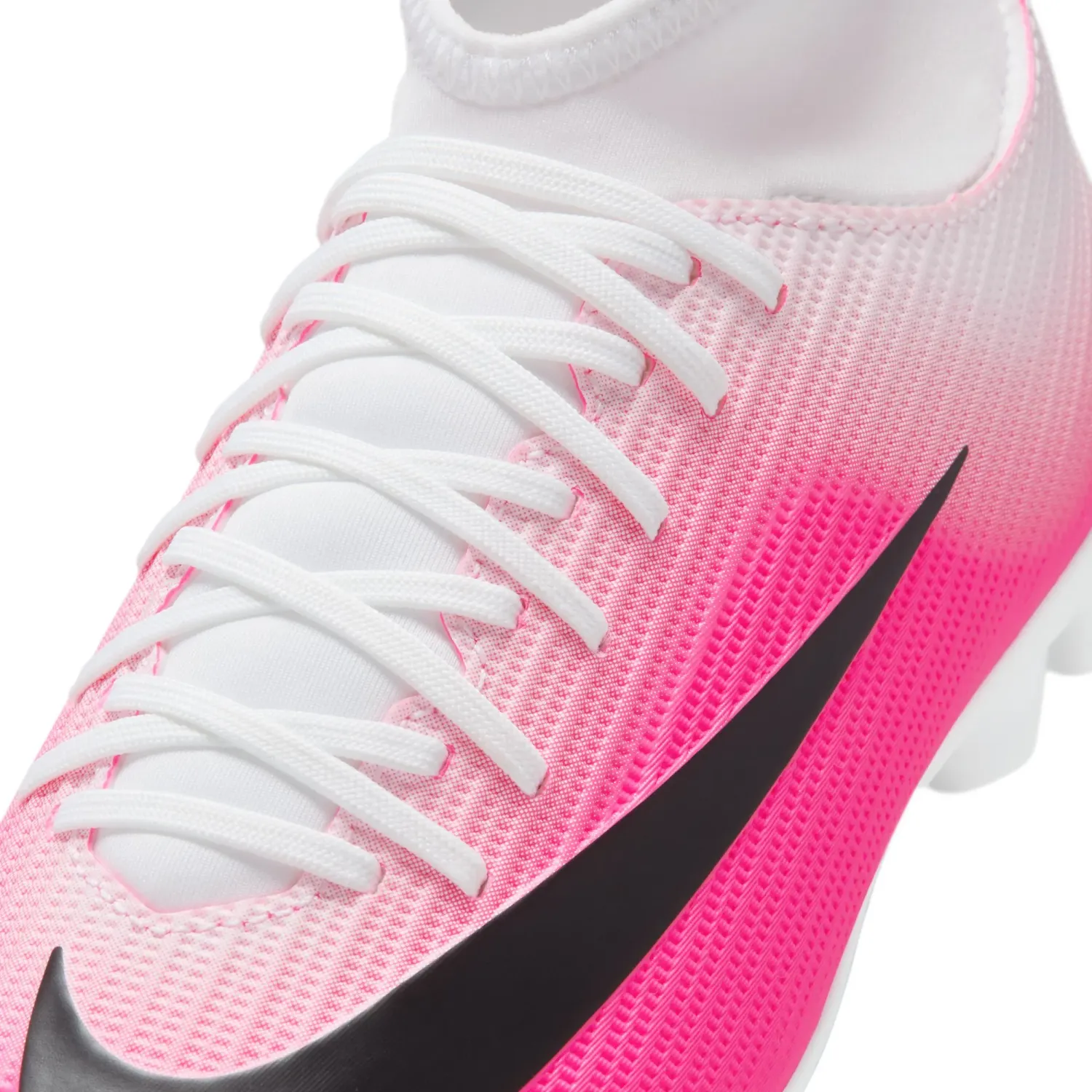 Nike Zapatillas Nike De Futbol Juvenil Jr Superfly 11 Club Fg/Mg T color blanco / fucsia | Platanitos