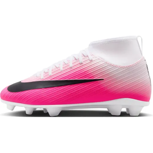 Zapatillas Nike De Futbol Juvenil Jr Superfly 11 Club Fg/Mg T color blanco | Platanitos