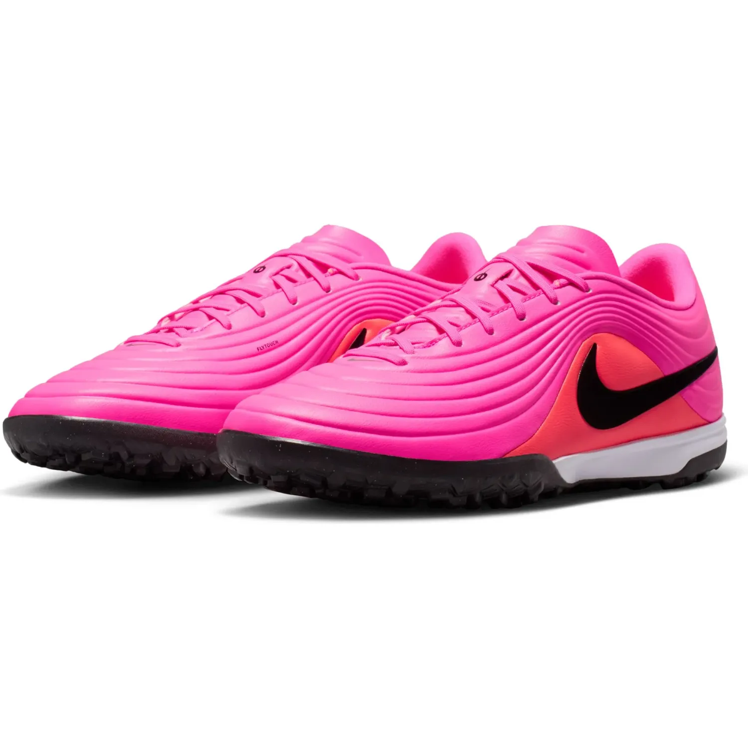 Zapatillas Nike De Futbol Unisex Tiempo Maestro Academy Tf T color fucsia / naranja | Platanitos