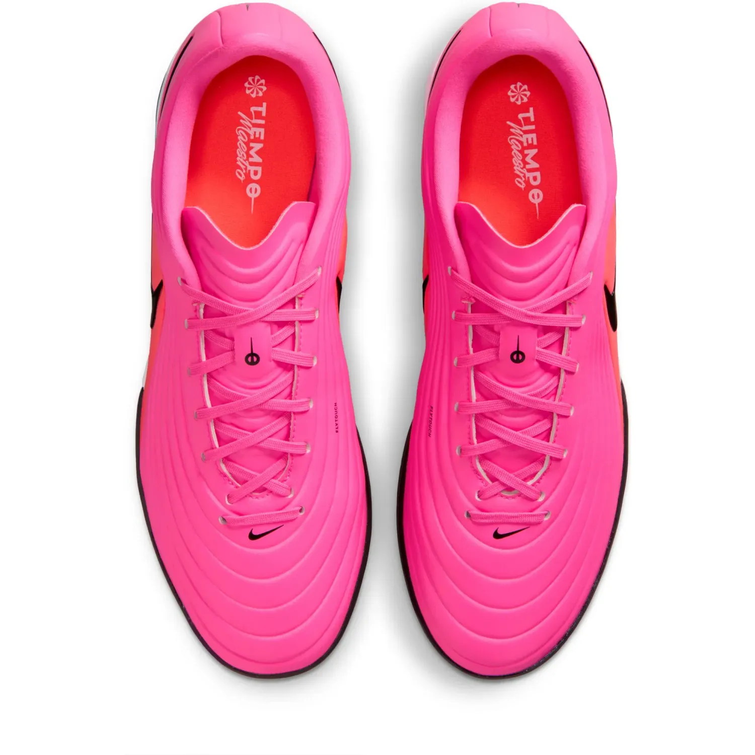 Zapatillas Nike De Futbol Unisex Tiempo Maestro Academy Tf T color fucsia / naranja | Platanitos