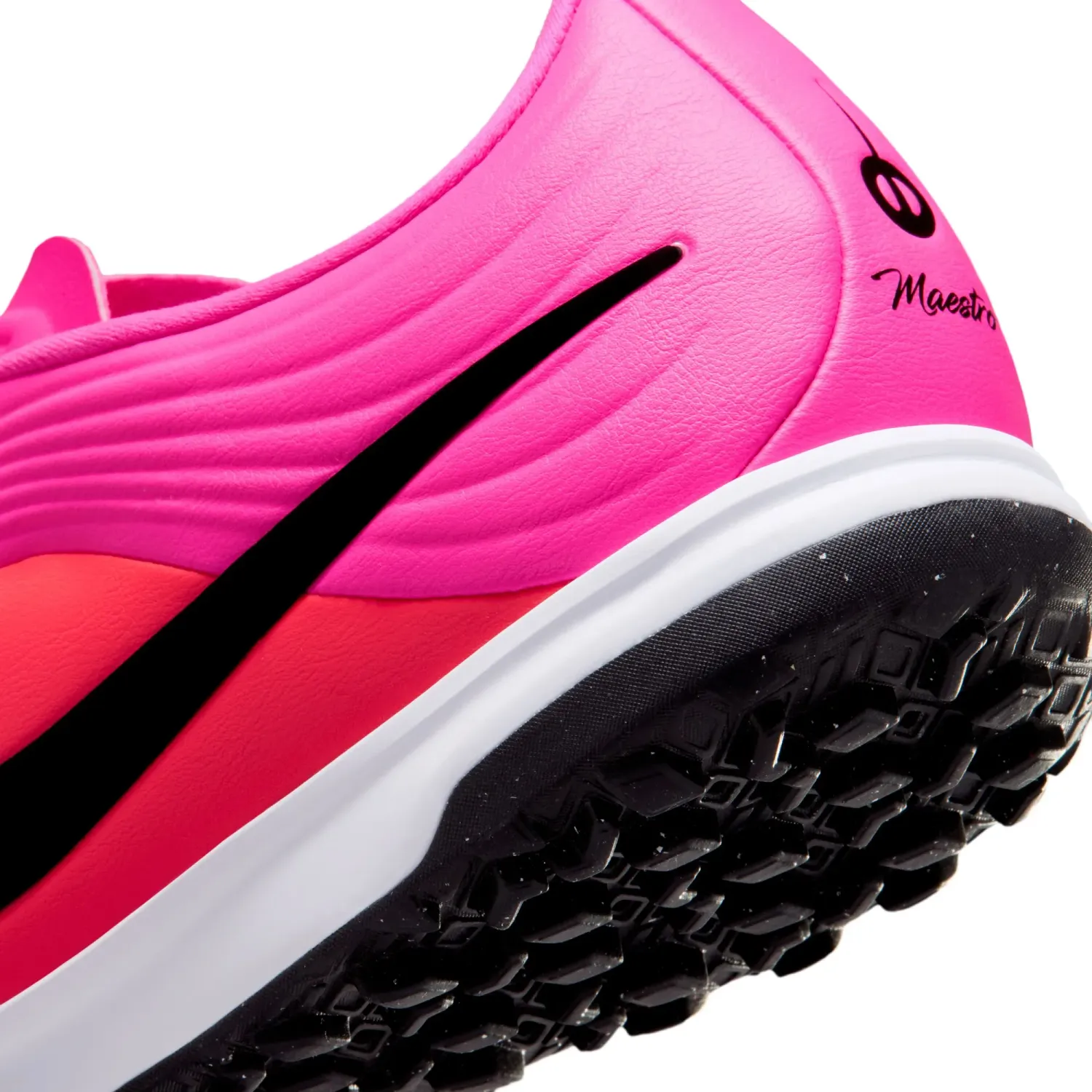 Zapatillas Nike De Futbol Unisex Tiempo Maestro Academy Tf T color fucsia / naranja | Platanitos